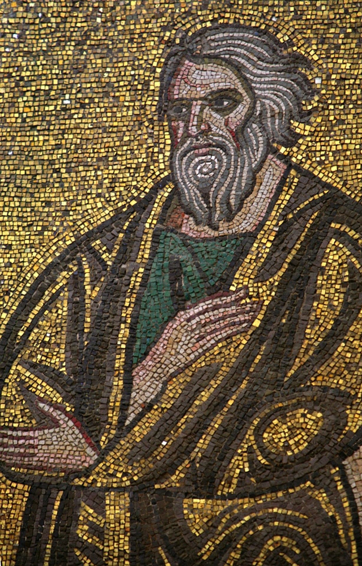 Apostle Andrew (Eucharist Cycle) by Byzantine Mosaics