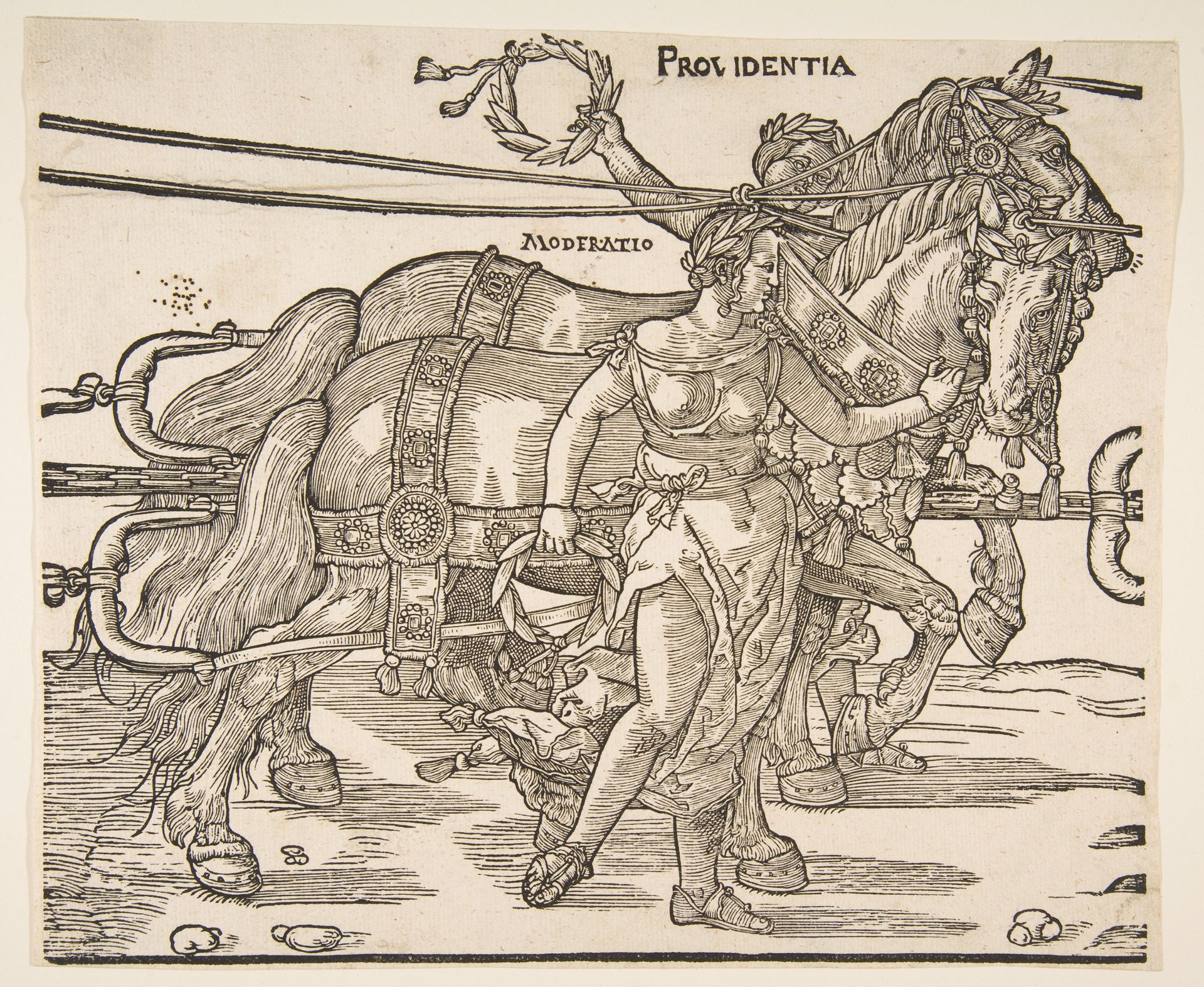 The Great Triumphal Car third sheet by Albrecht Durer