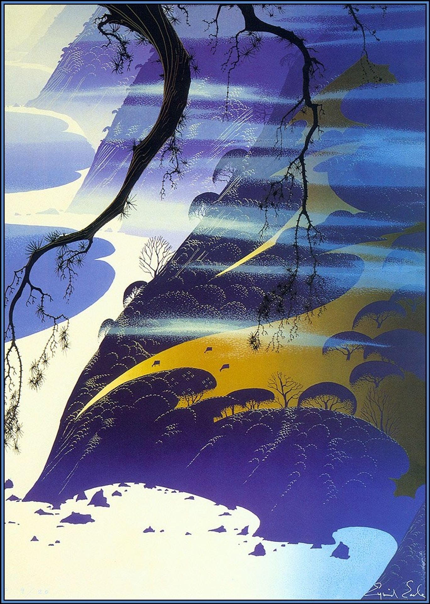Mystical Fog by Eyvind Earle