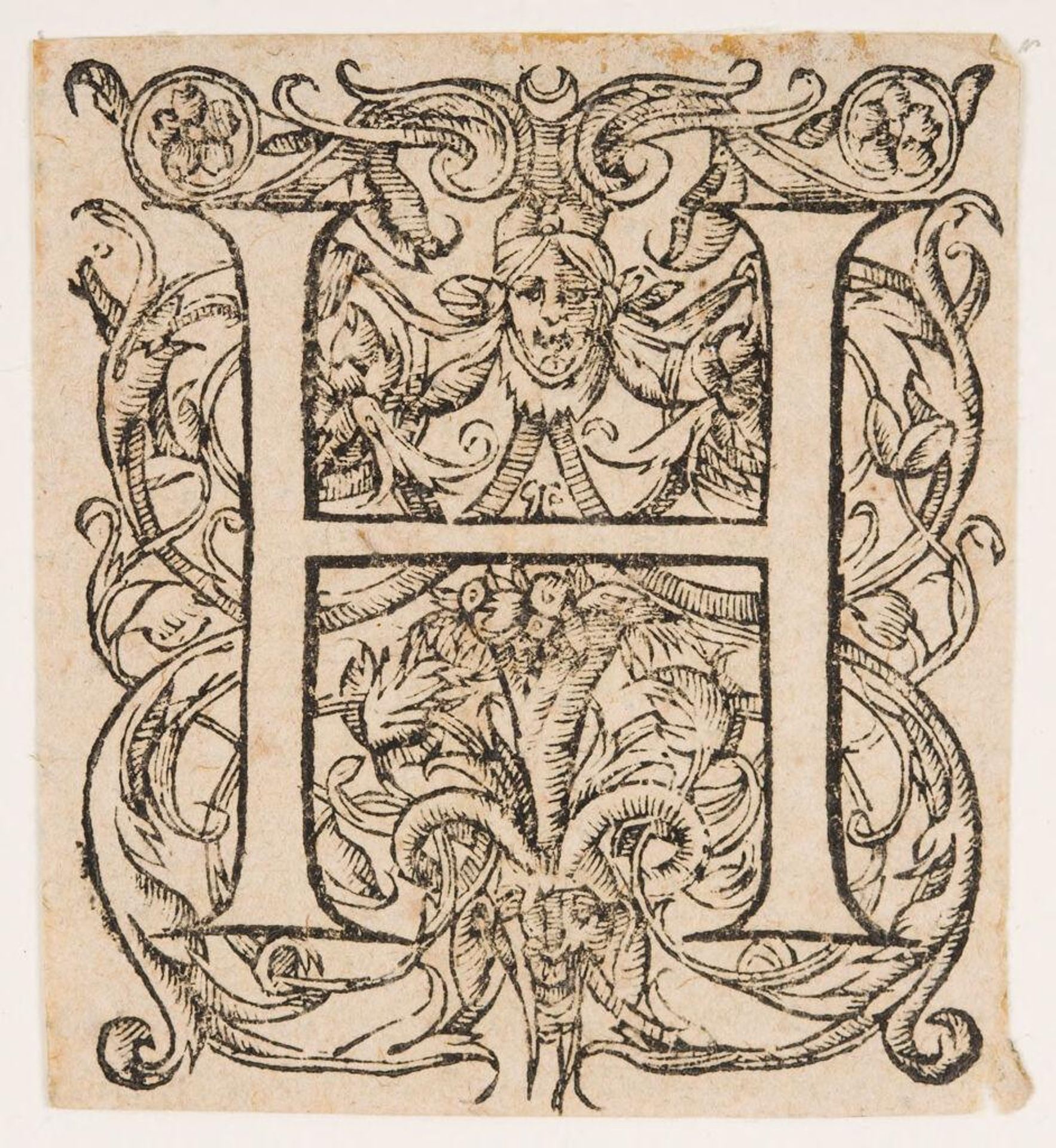 Letter H by Anonymous