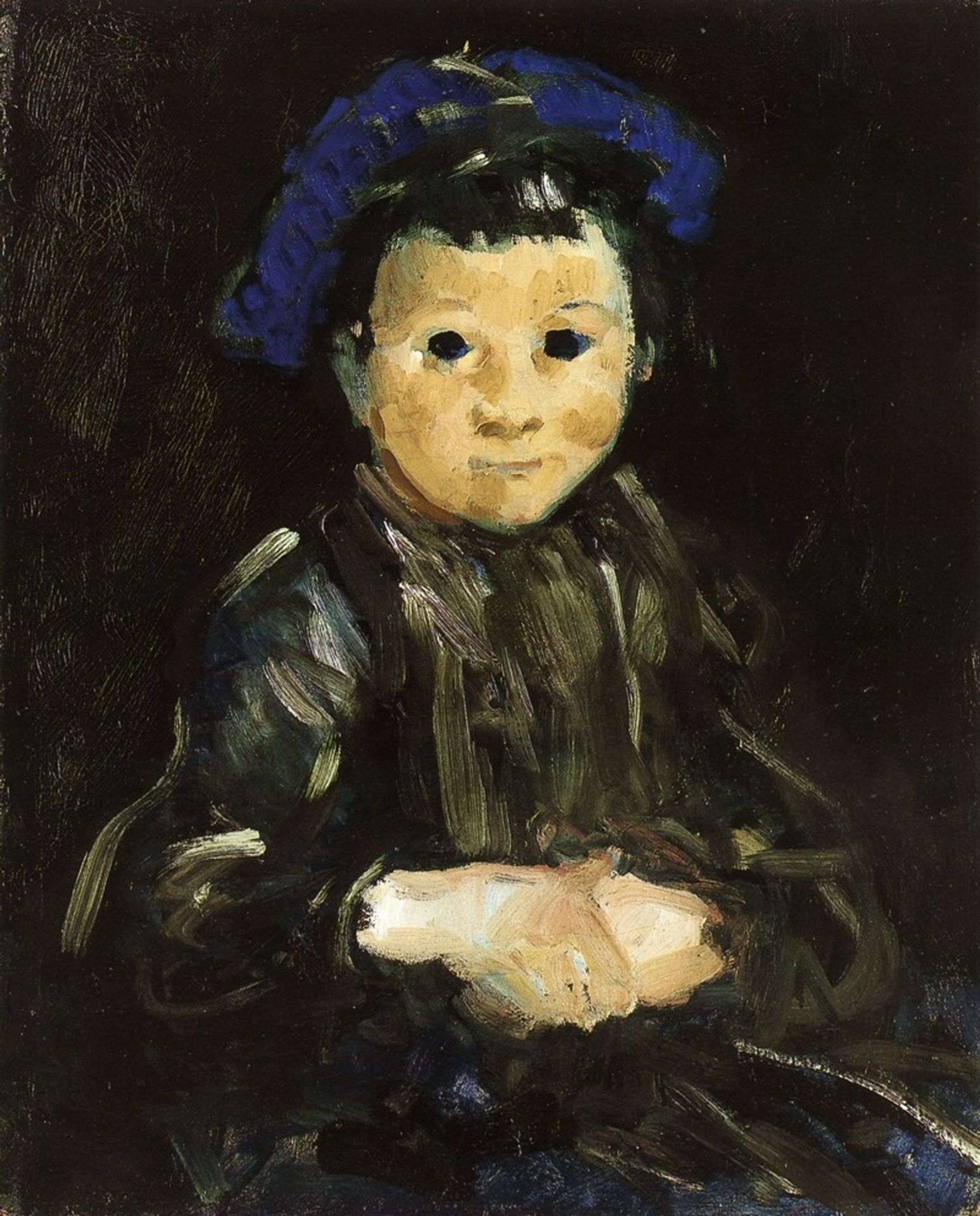 Boy with Blue Cap by George Luks
