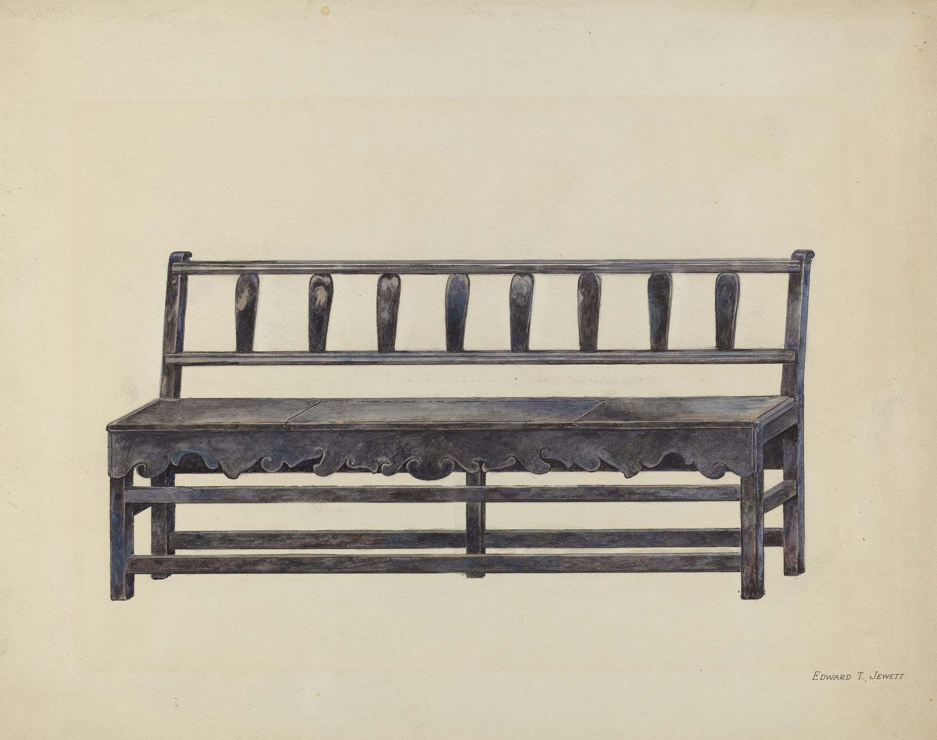 Bench by Edward Jewett