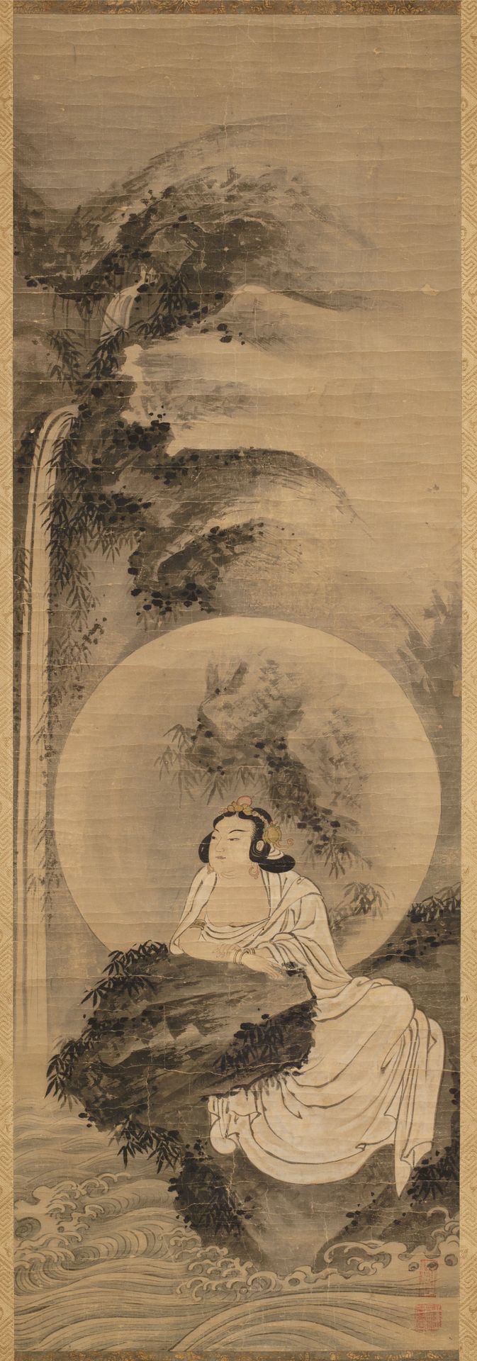 White-robed Kannon by Kenkō Shōkei