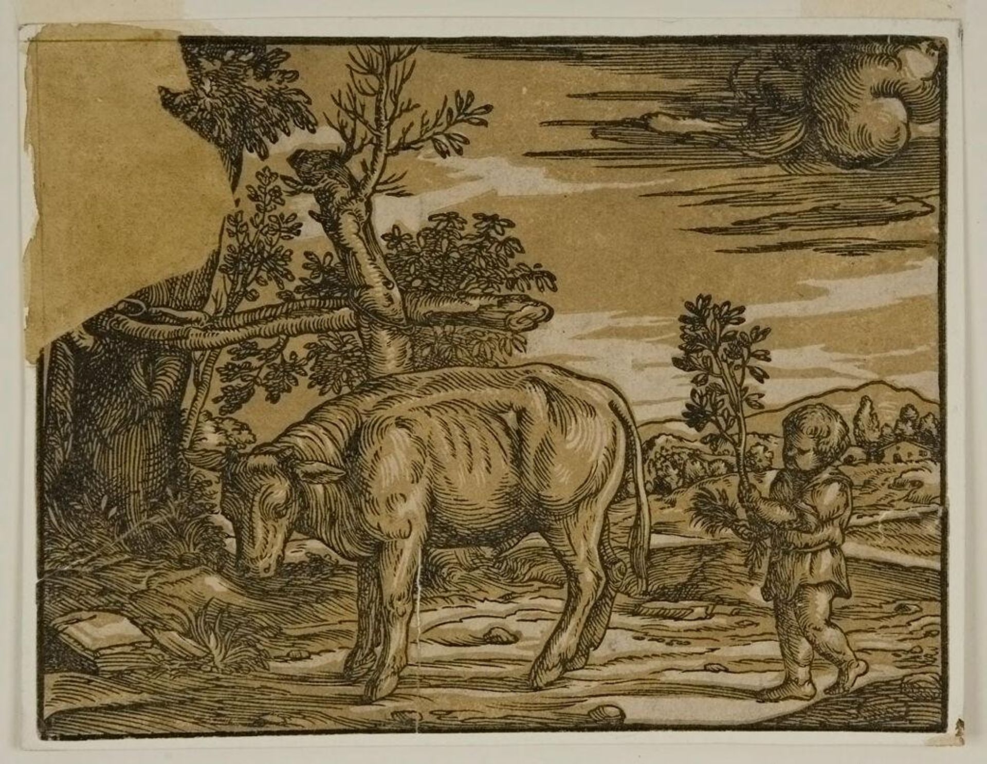Child with Bull by Nicolò Boldrini