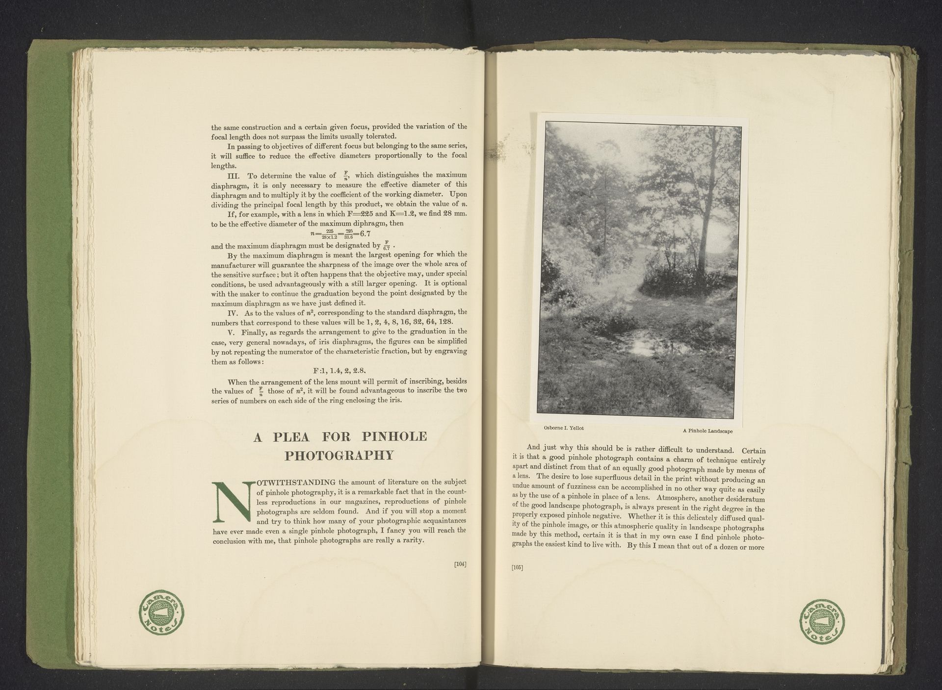 Landschap by Osborne I. Yellot