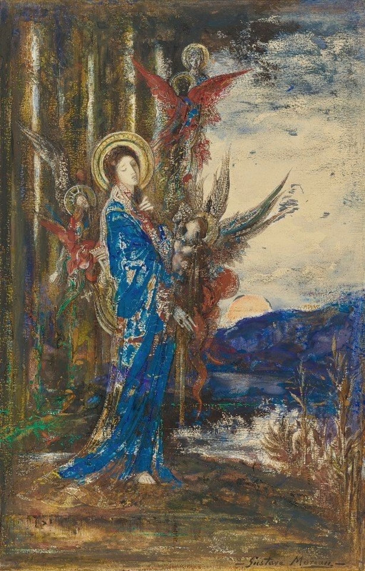 Les Épreuves by Gustave Moreau