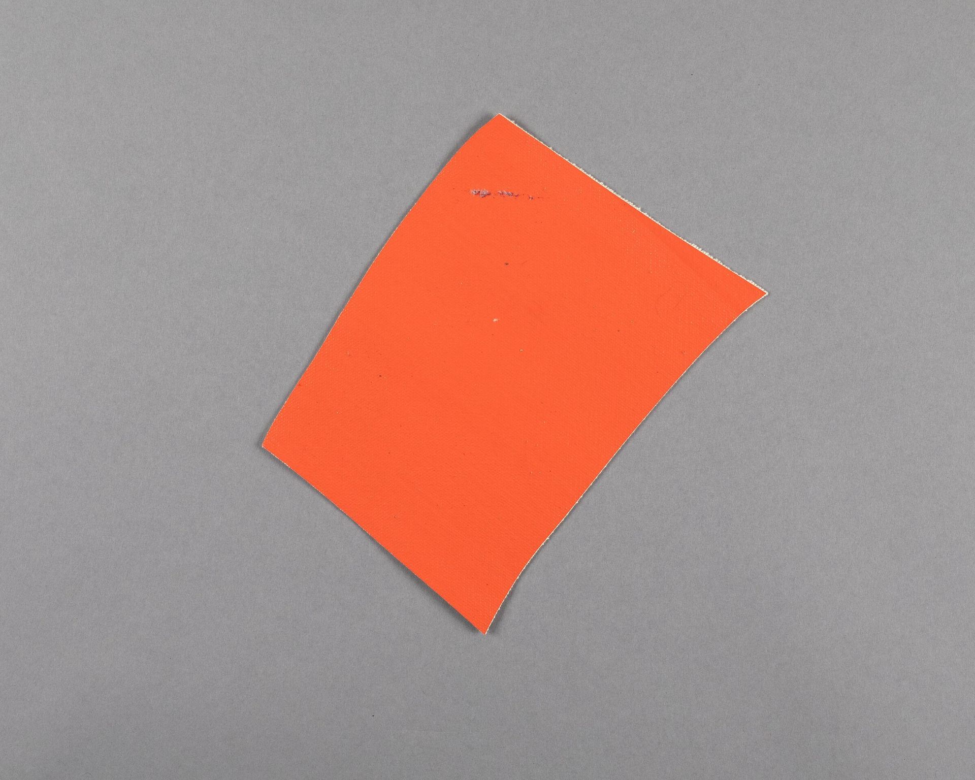 Painted canvas fragment by Barnett Newman