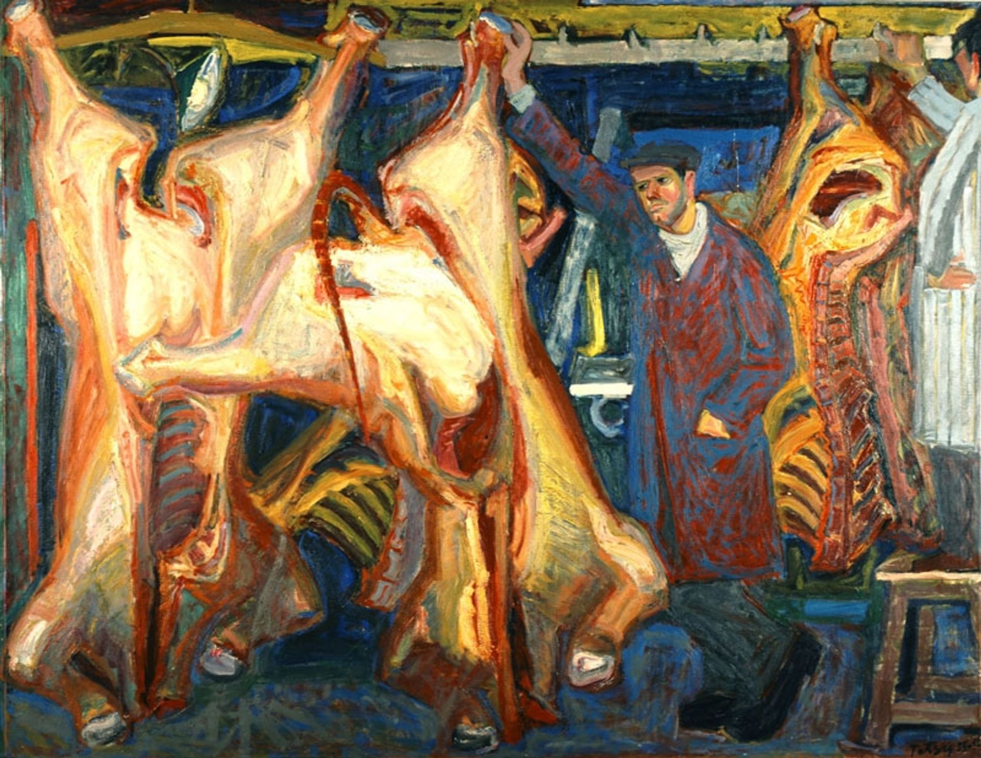 The butcher shop by Panayiotis Tetsis