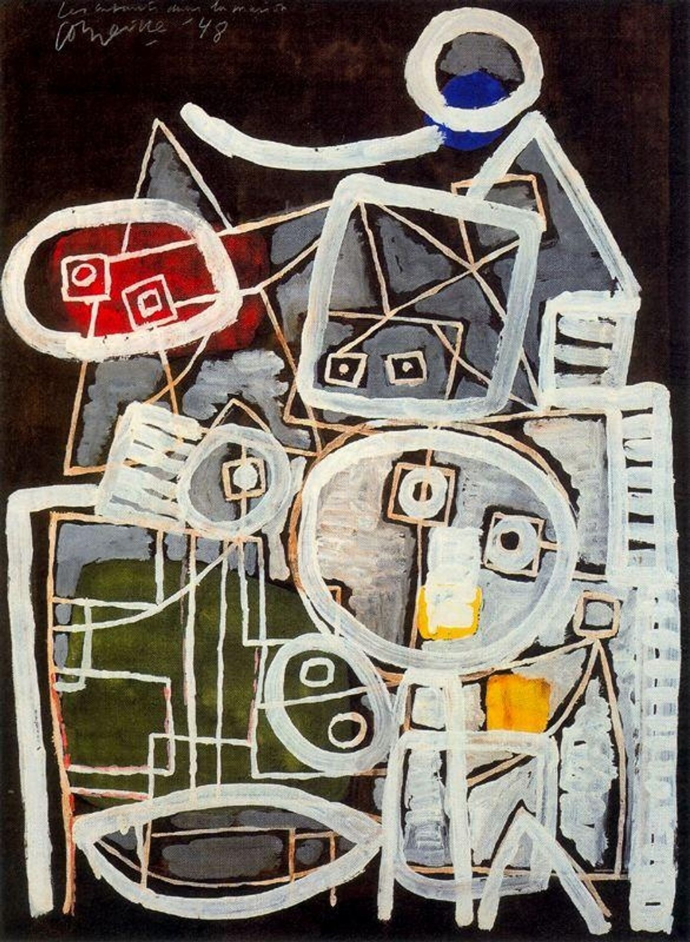 Children in the House by Corneille