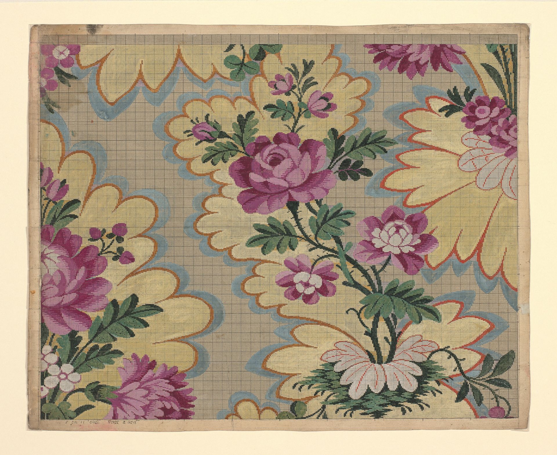 Mise-en-carte (Point-paper) by Germain Frères