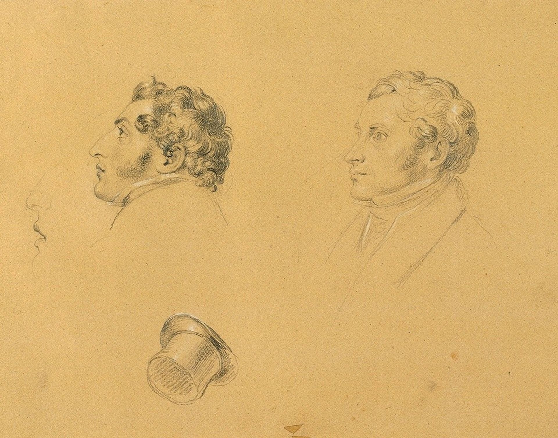 Studie zum ‘Einzug nach dem Pariser Frieden’ by Johann Peter Krafft