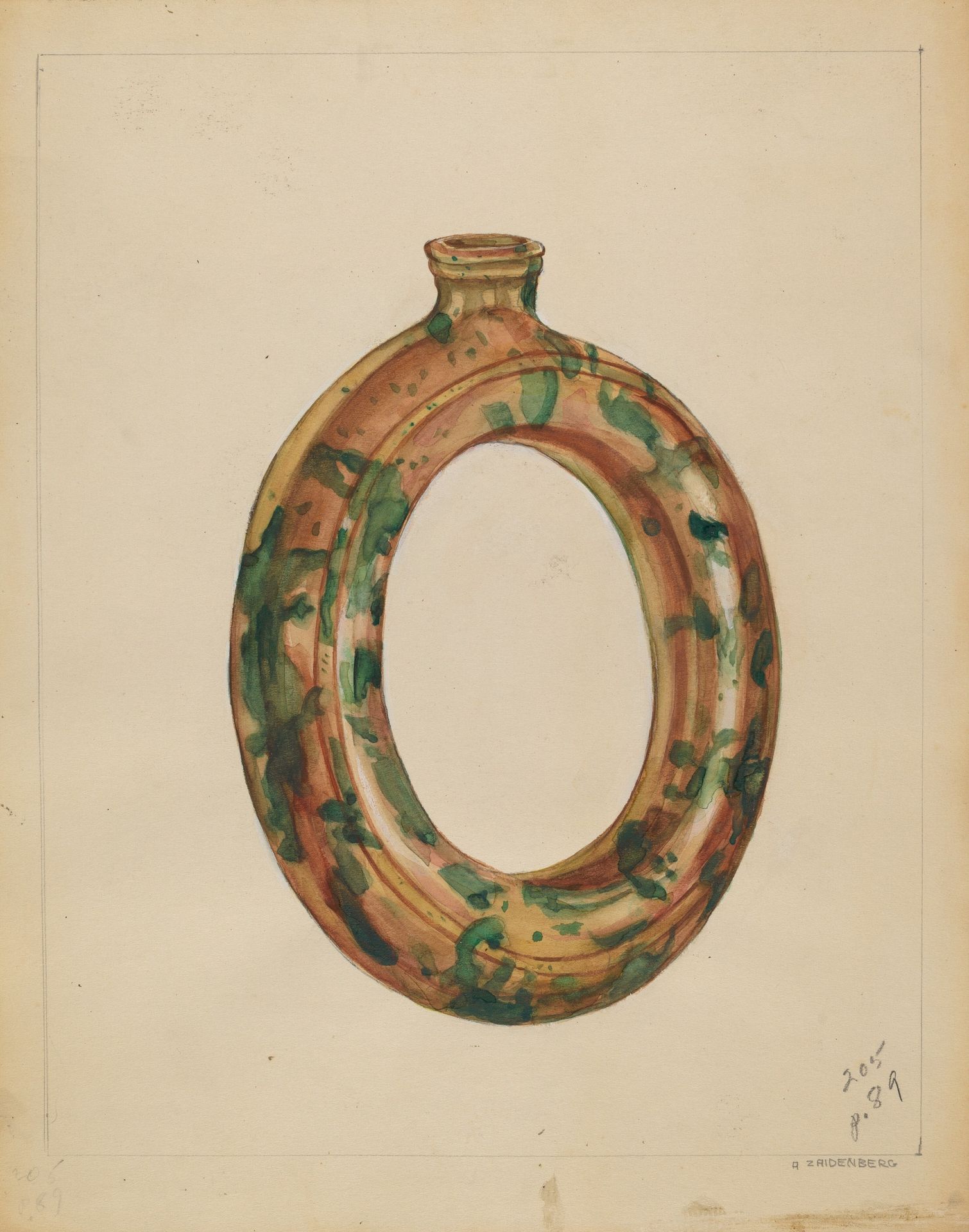 Ring Bottle by A. Zaidenberg