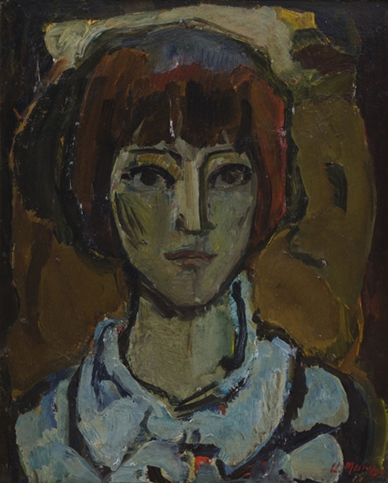 Portrait of Anna by Anatoli Papian