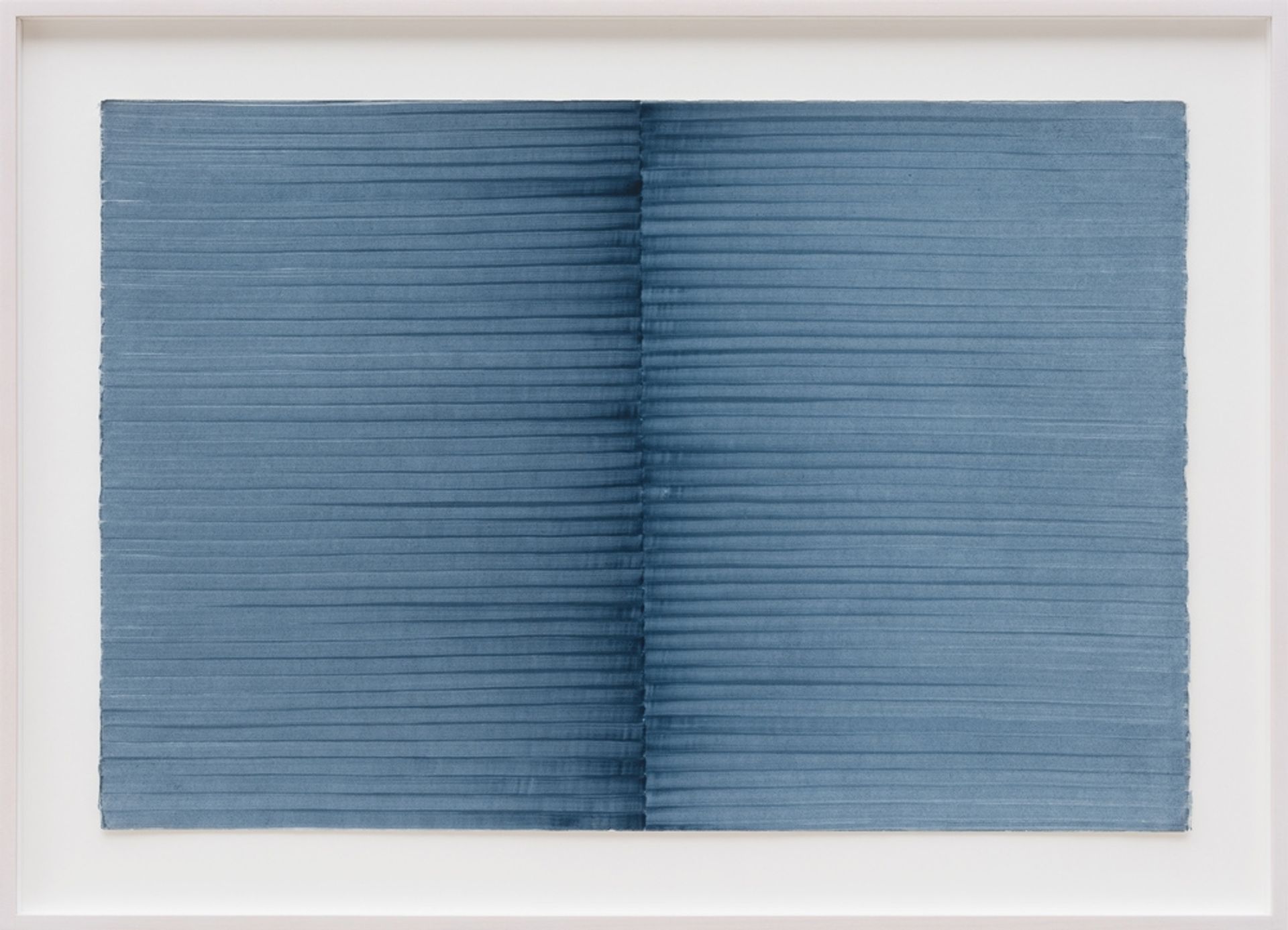 Schriftzug=Atemzug, Übung am 25-6-88 by Irma Blank