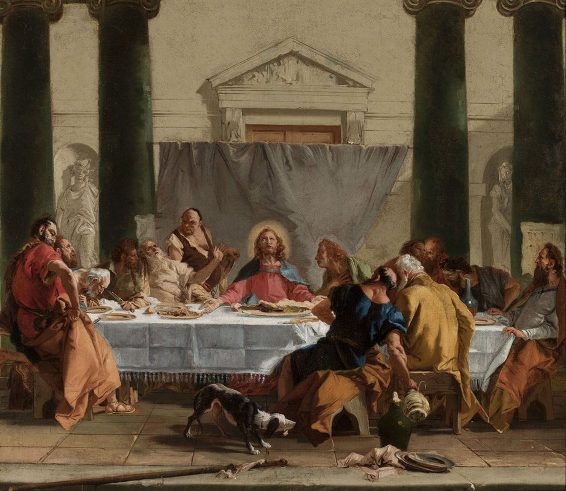 Last Supper by Giovanni Battista Tiepolo