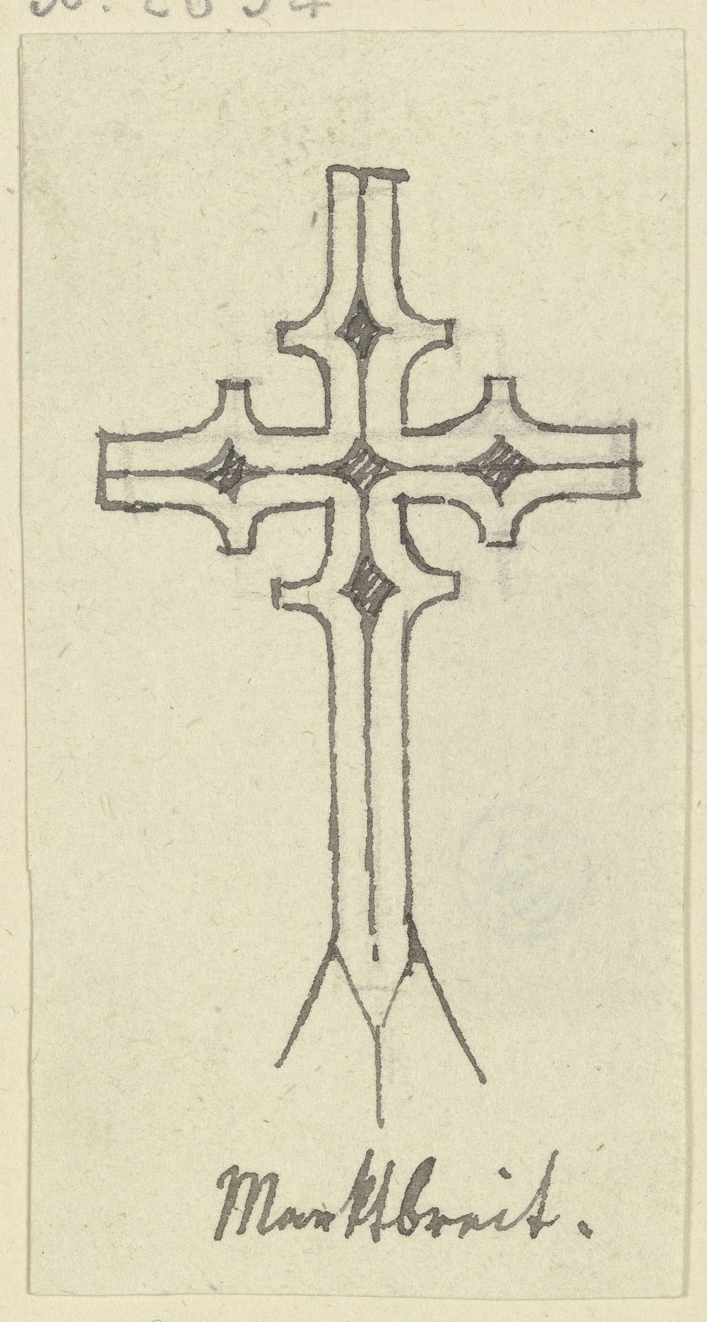 Cross in Marktbreit by Karl Ballenberger