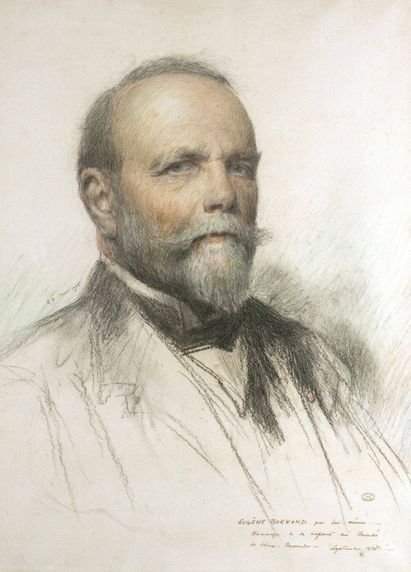 Self Portrait by Eugène Burnand