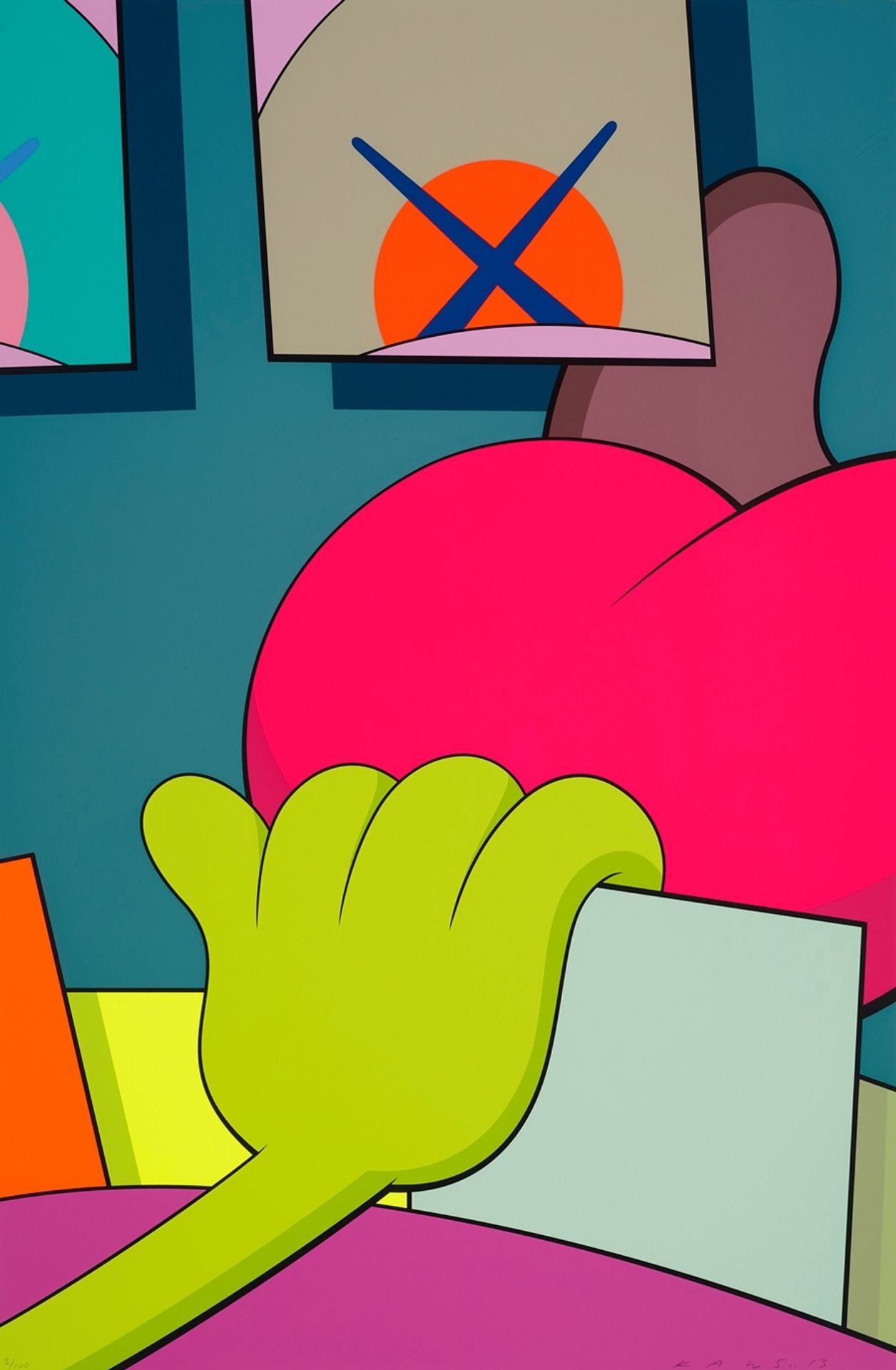 Ups And Downs #7 by Kaws