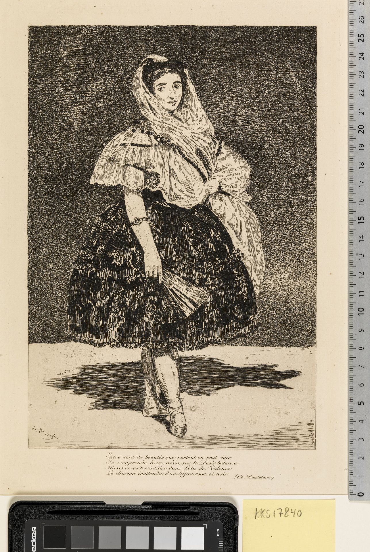 Lola de Valence by Édouard Manet