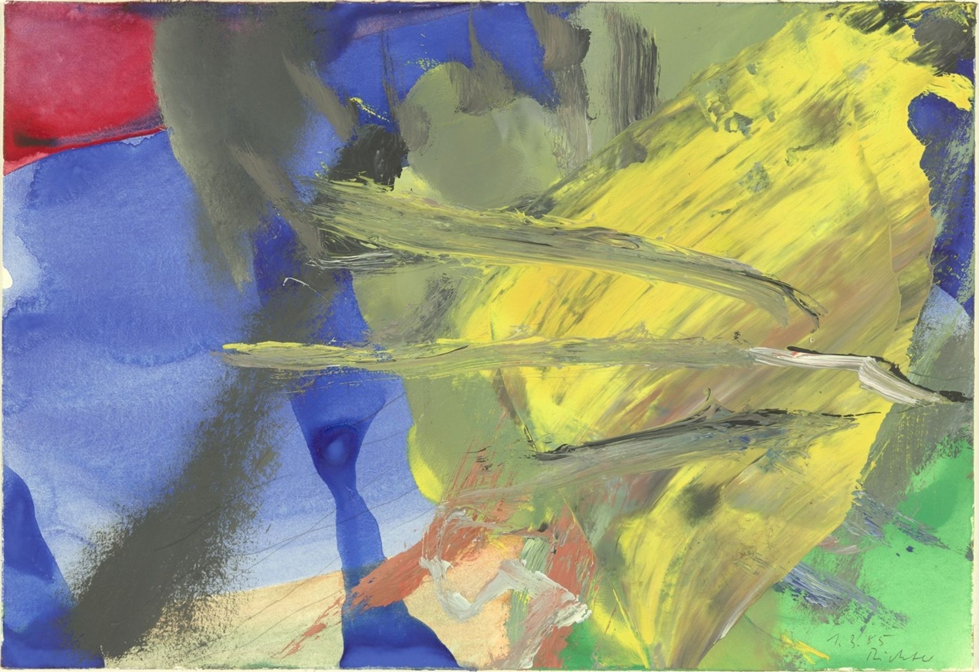1.3.85 by Gerhard Richter