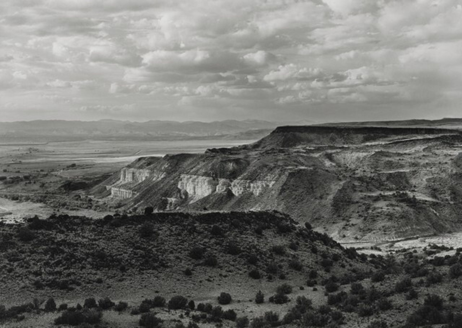End, Santa Fe River Gorge by William Clift