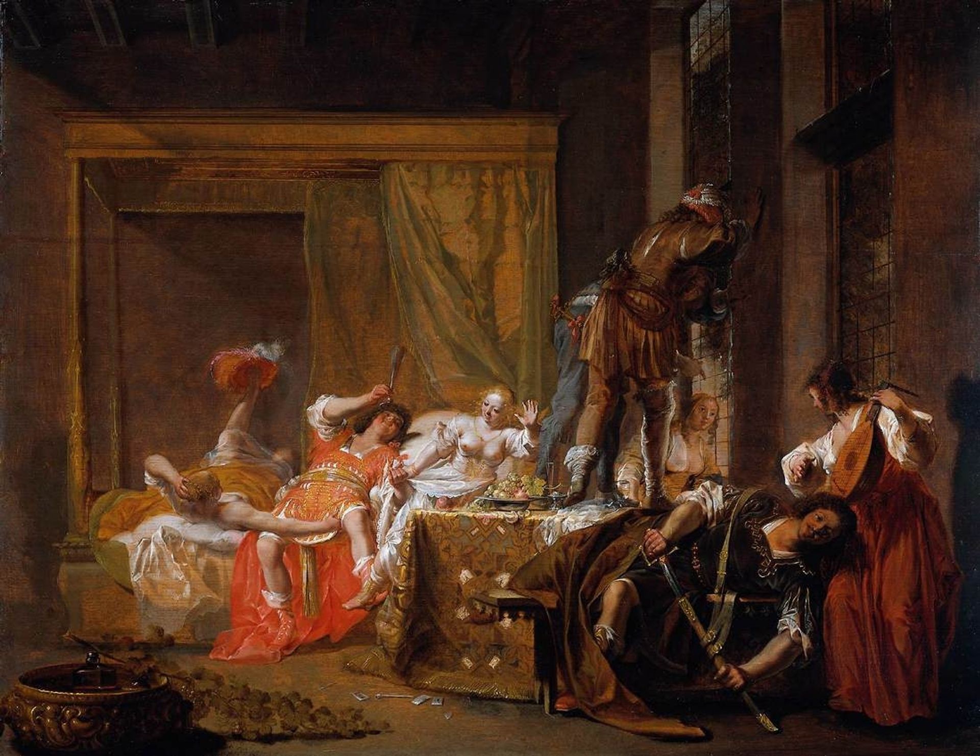 Brothel Scene by Nikolaus Knüpfer