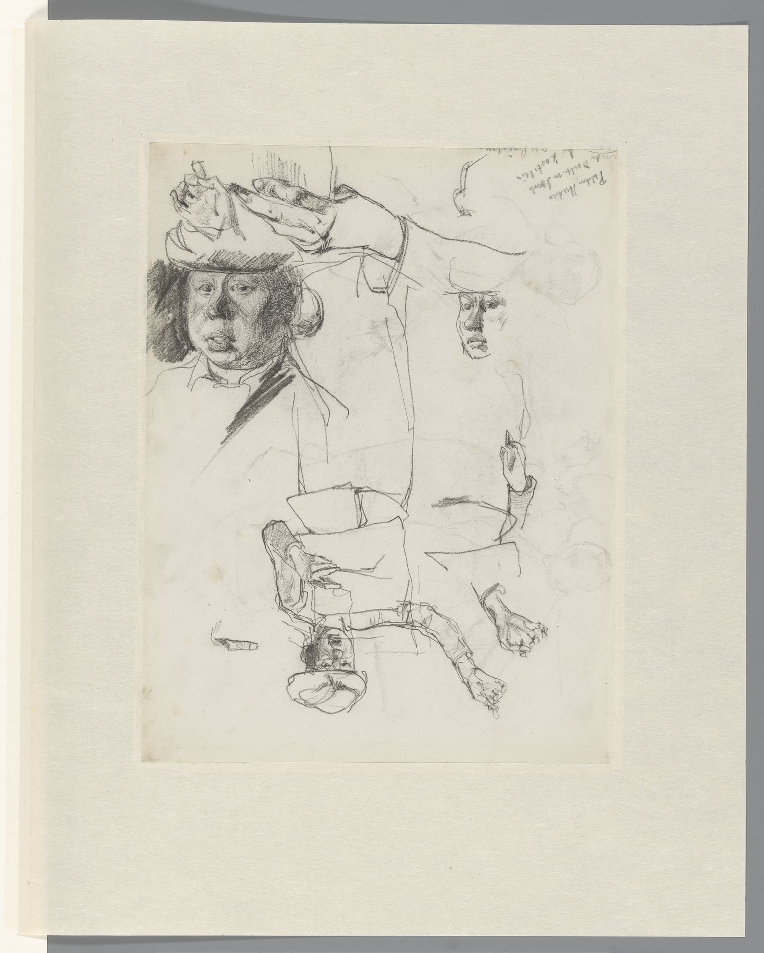 Studies van een zingende vrouw by George Hendrik Breitner