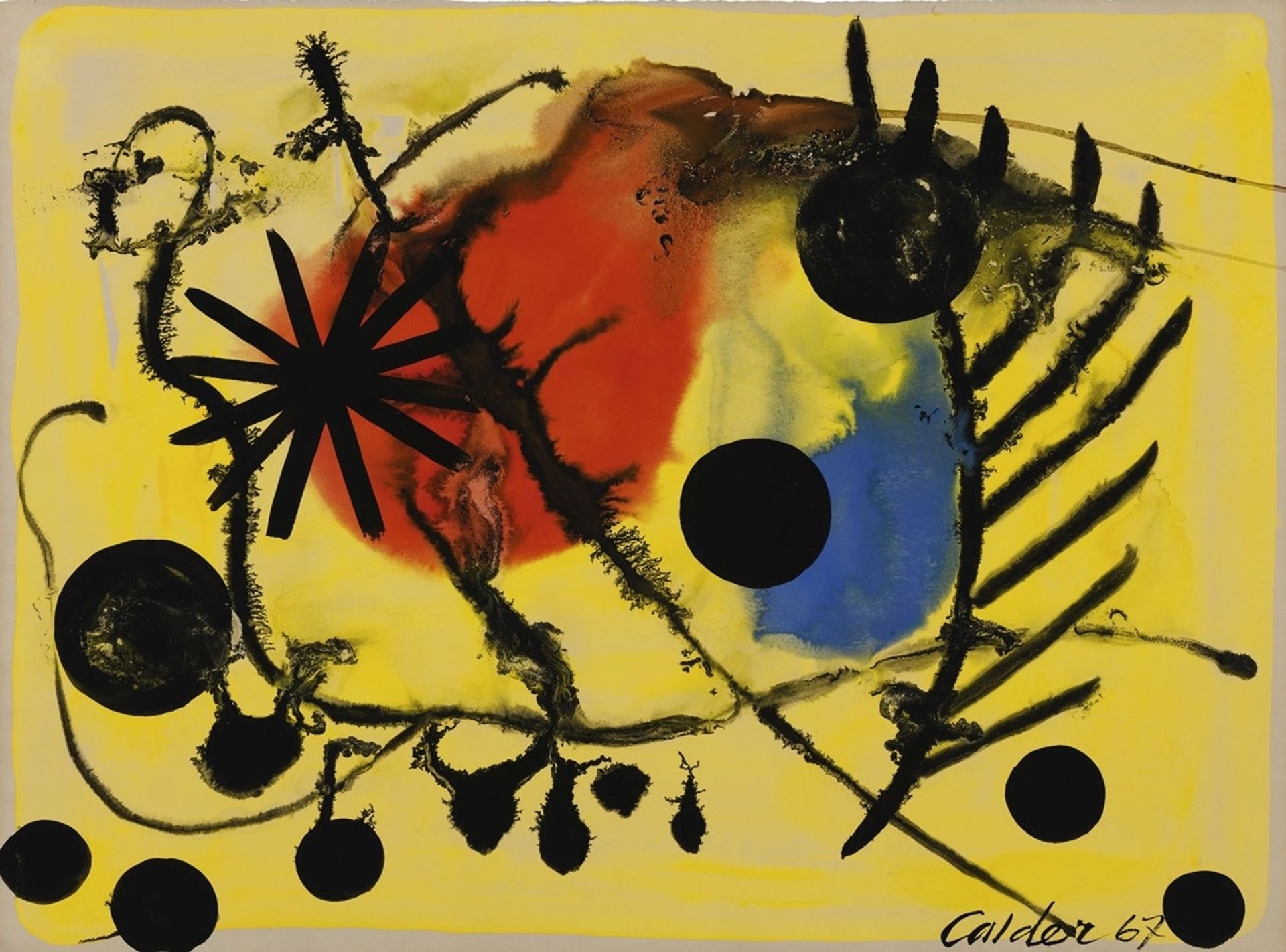 Sunny Spots by Alexander Calder