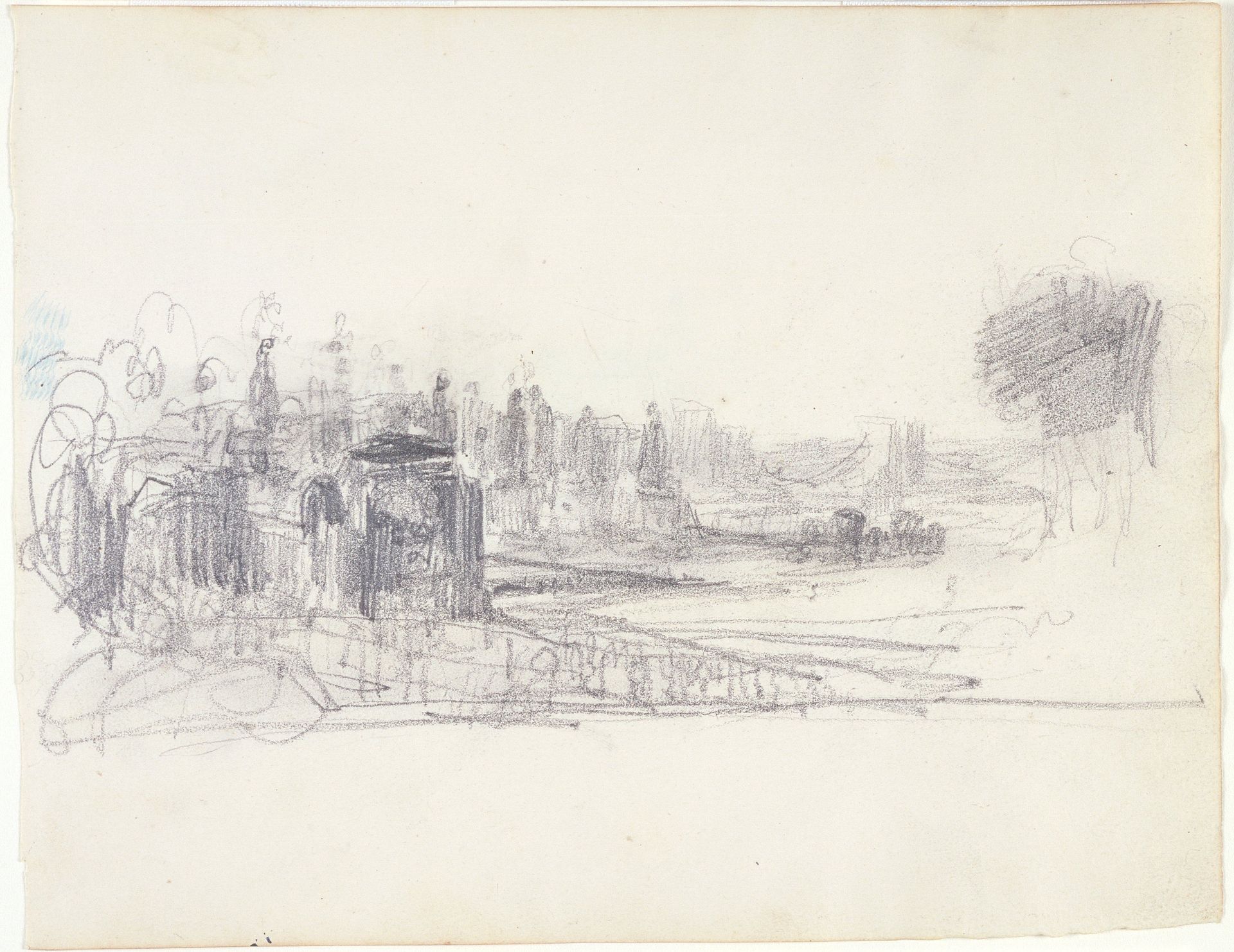Landscape by Theodore Rousseau