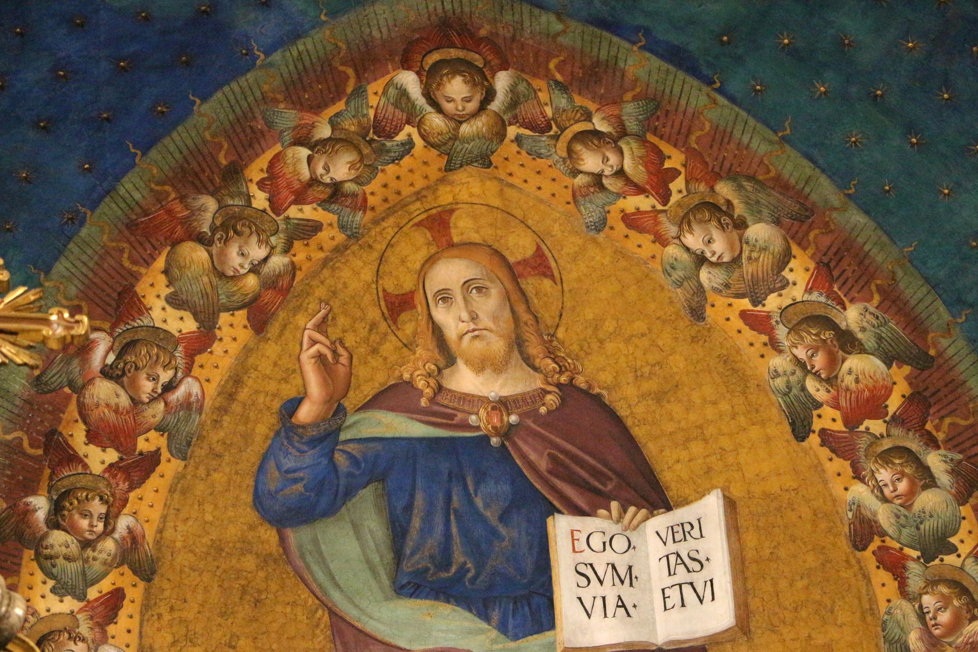 Stories of the Holy Cross by Antoniazzo Romano