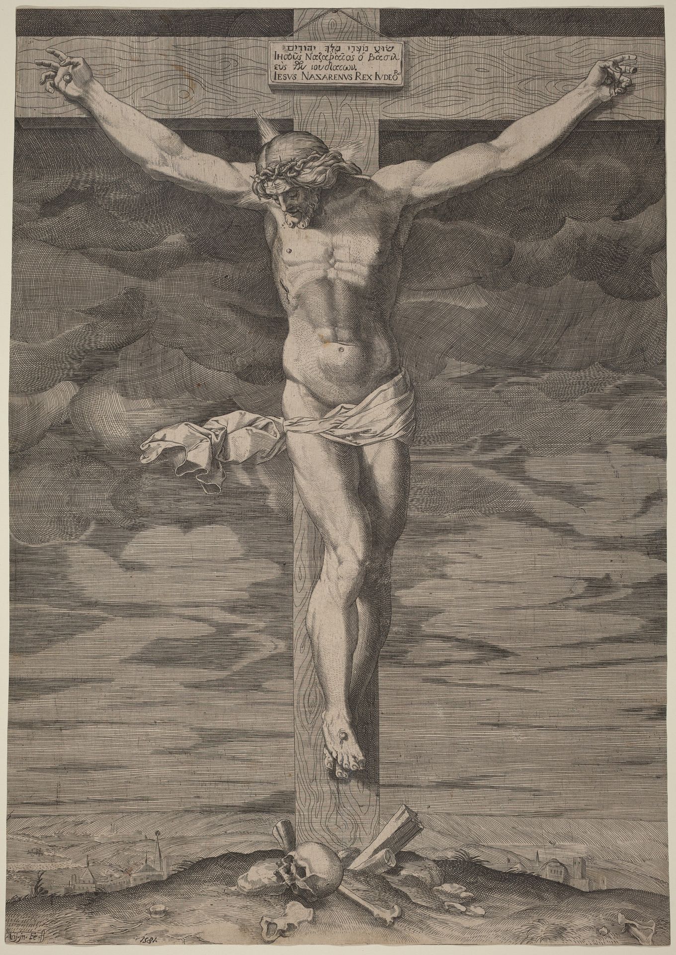 The Crucifixion by Annibale Carracci