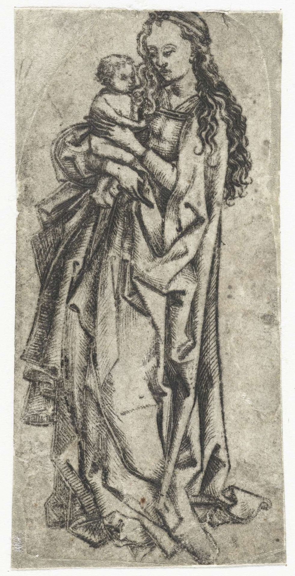Madonna met kind by Anonymous