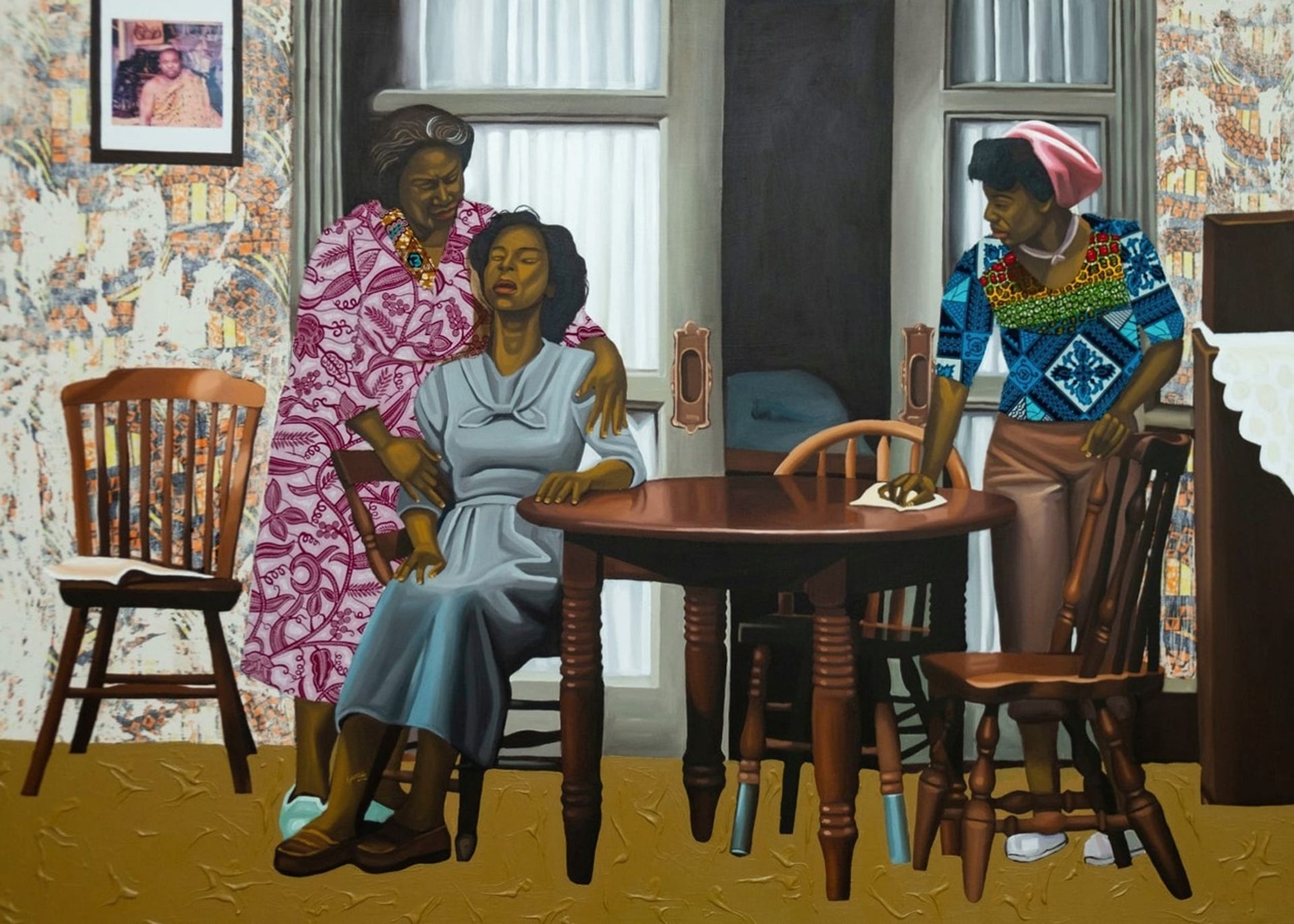 A Mother’s Comfort by Cornelius Annor