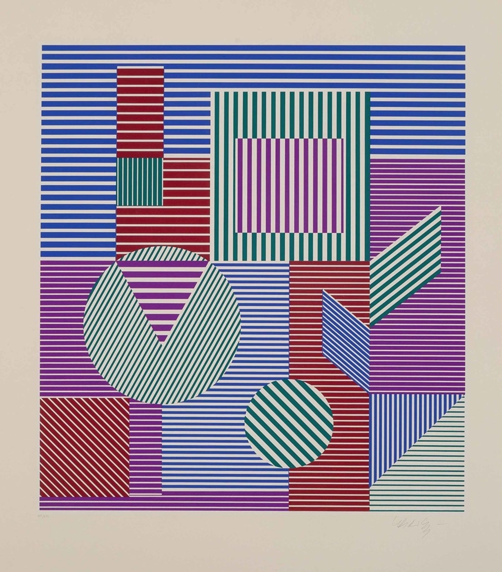 Fondau by Victor Vasarely