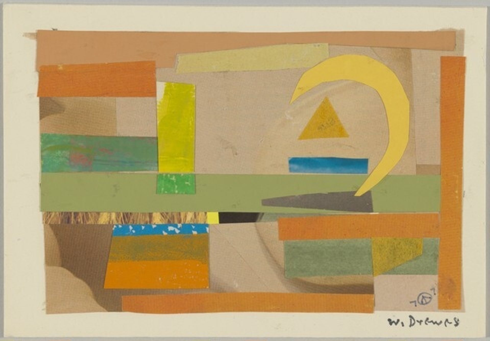 Collage #296 by Werner Drewes