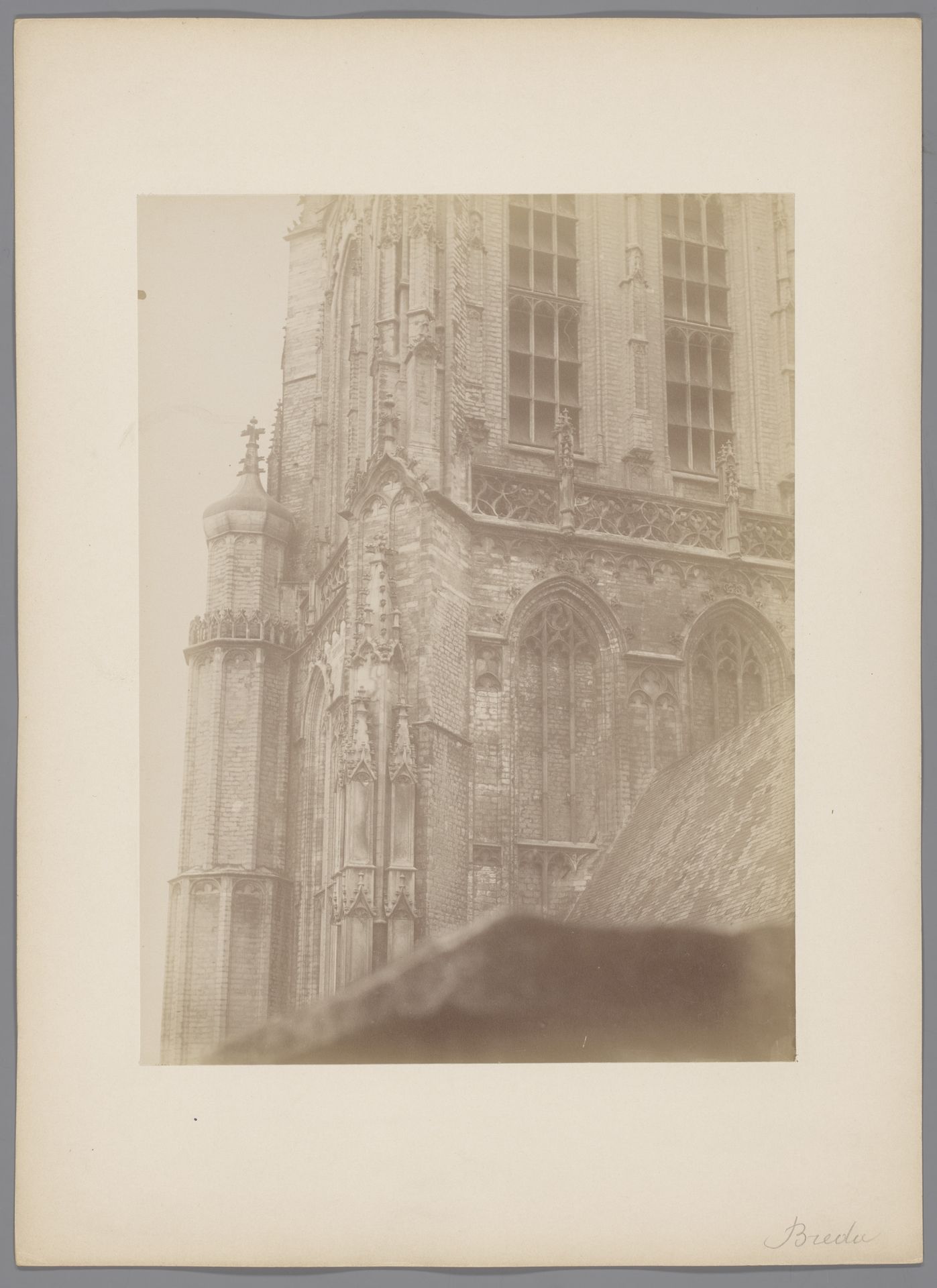 Toren van de Grote Kerk te Breda by anoniem (Monumentenzorg)