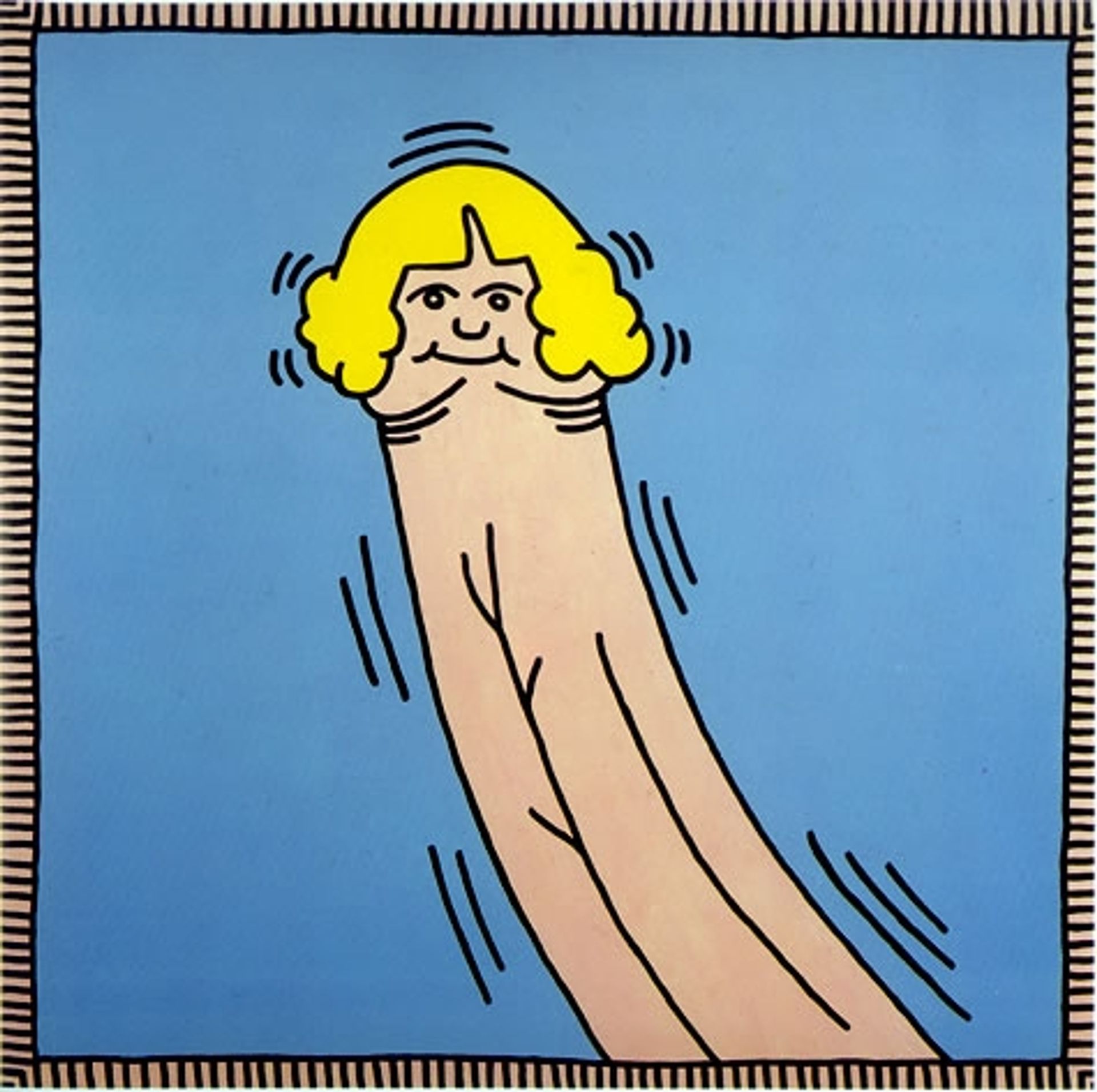 Debbie Dick by Keith Haring