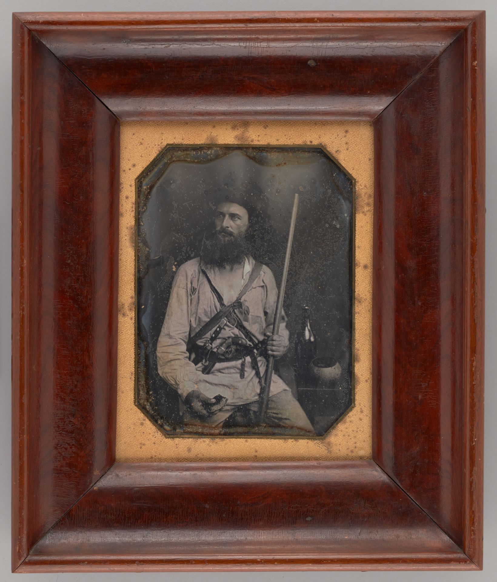 Untitled (Portrait of a Seated Man in Military Uniform) by John H. Fitzgibbon