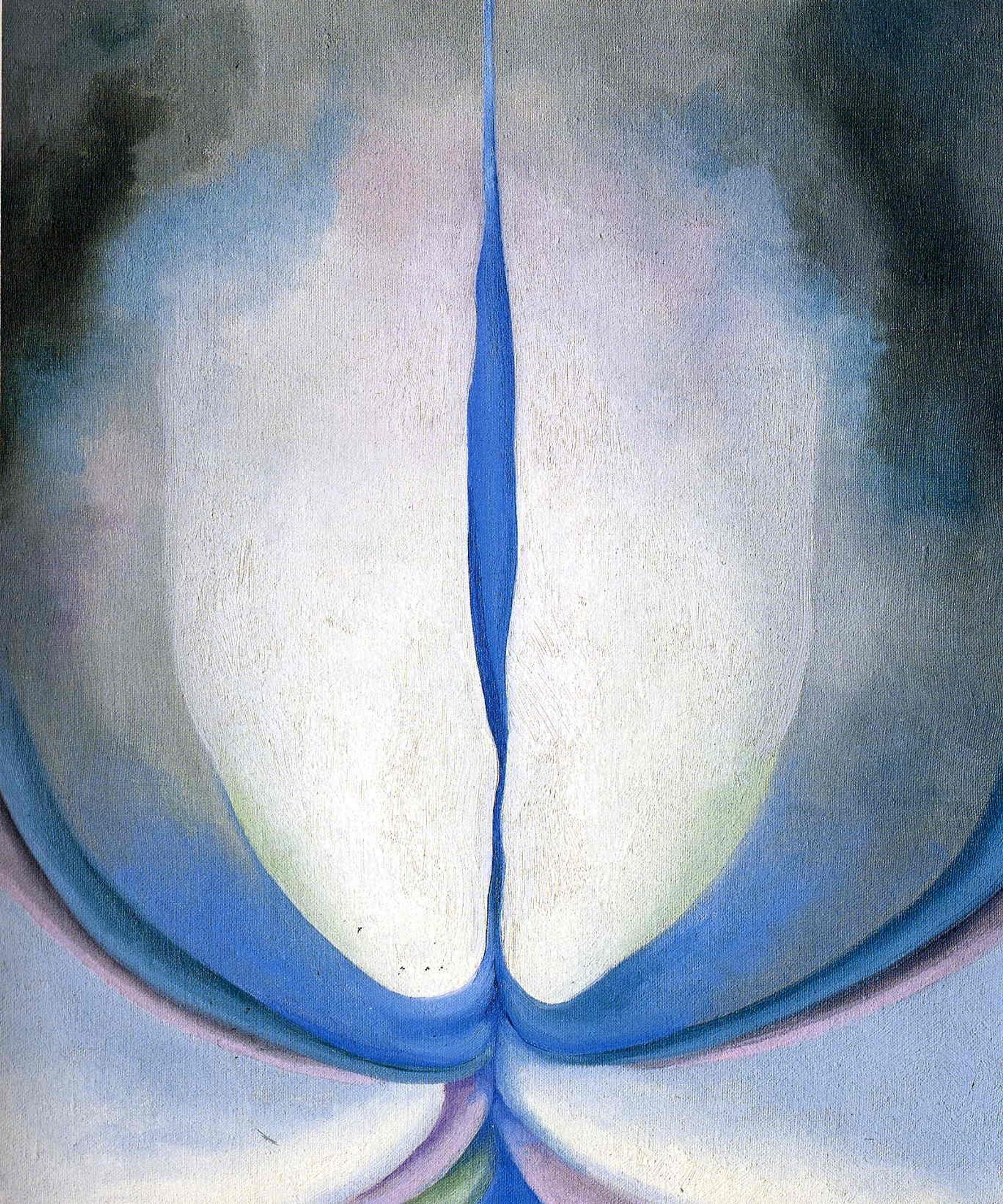 Blue Line by Georgia O'Keeffe