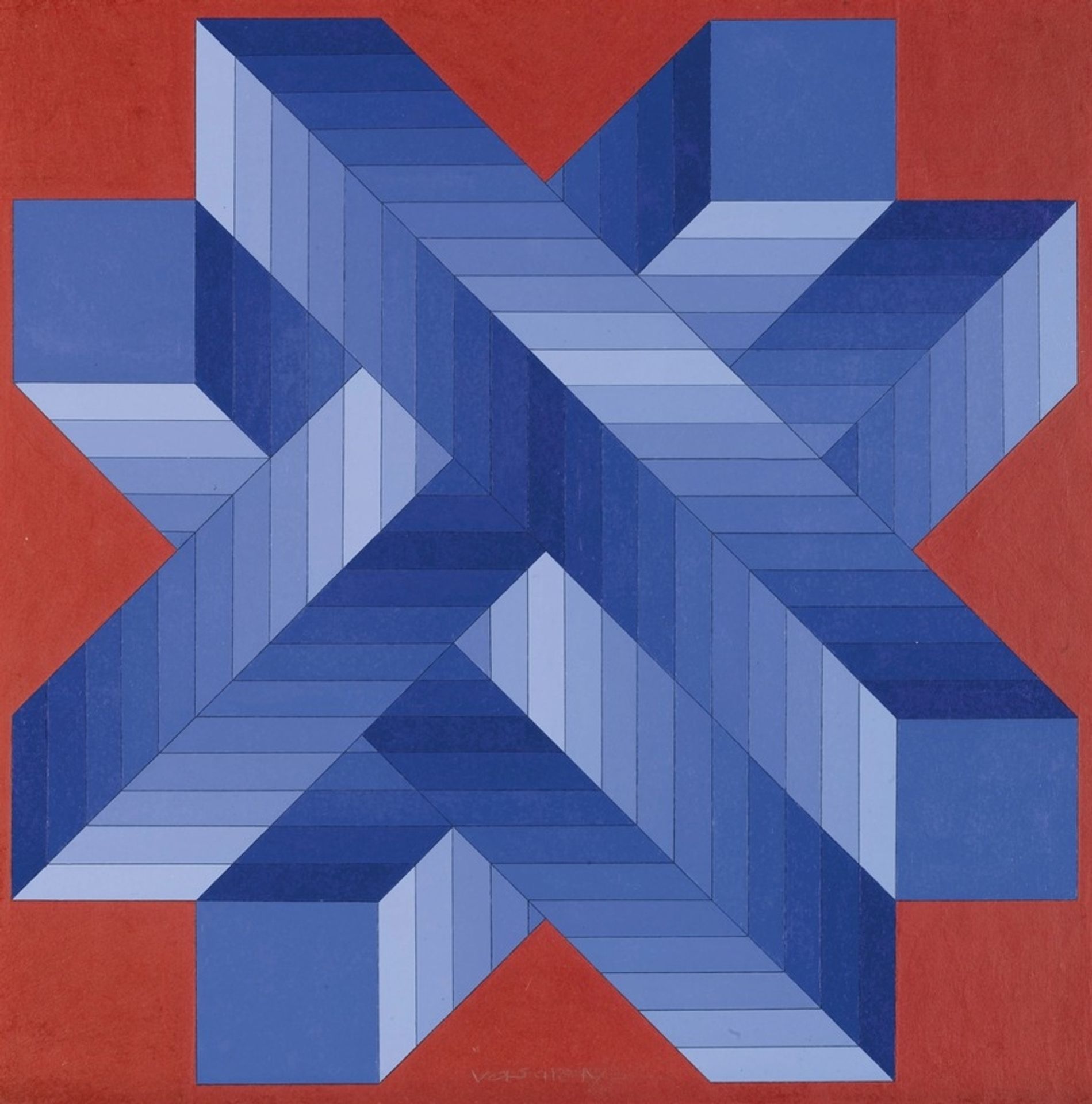 PELDA by Victor Vasarely