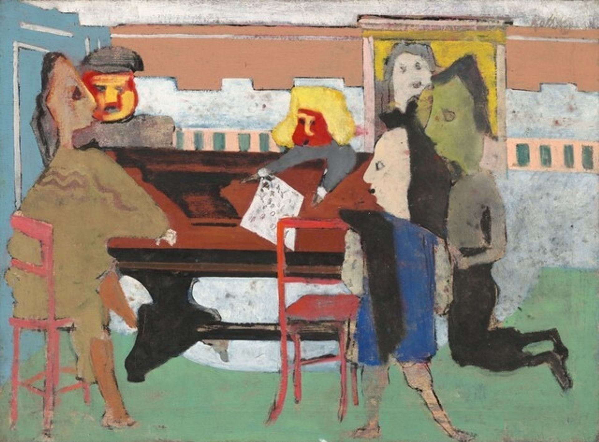 The Party by Mark Rothko