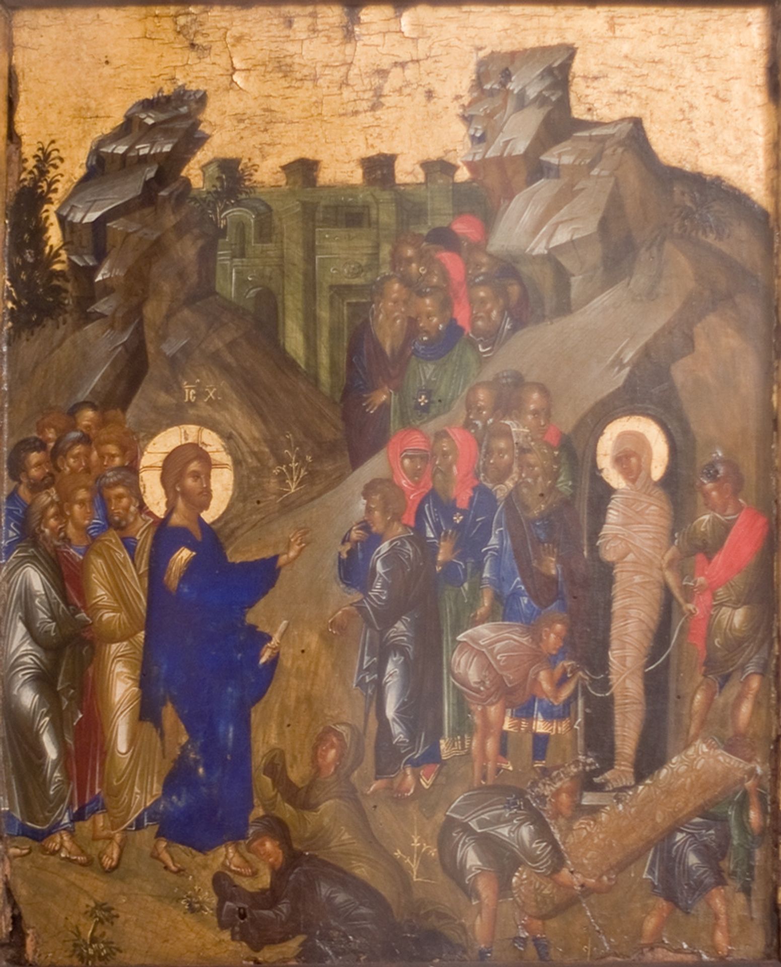 The Raising of Lazarus by Orthodox Icons