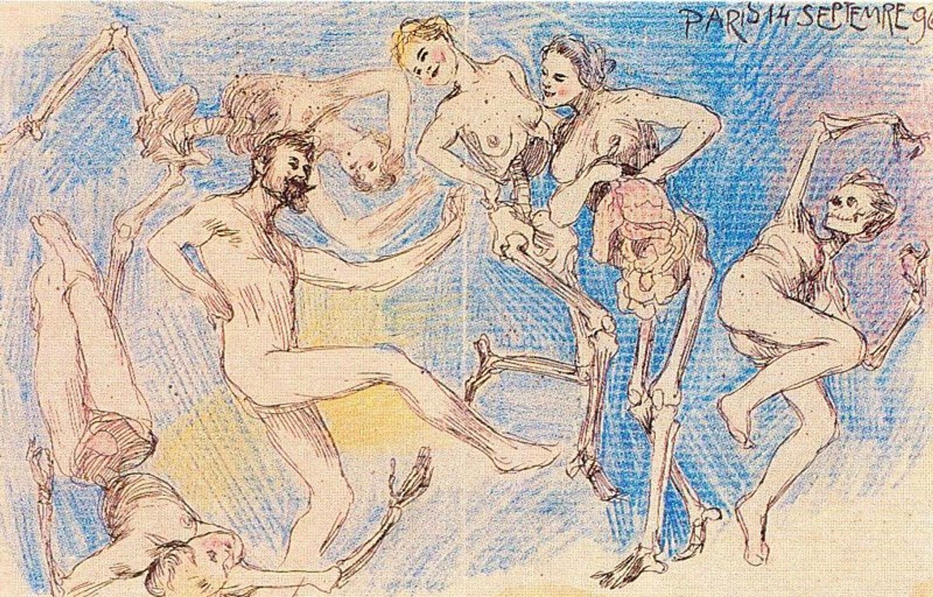 Danse Macabre by Frantisek Kupka