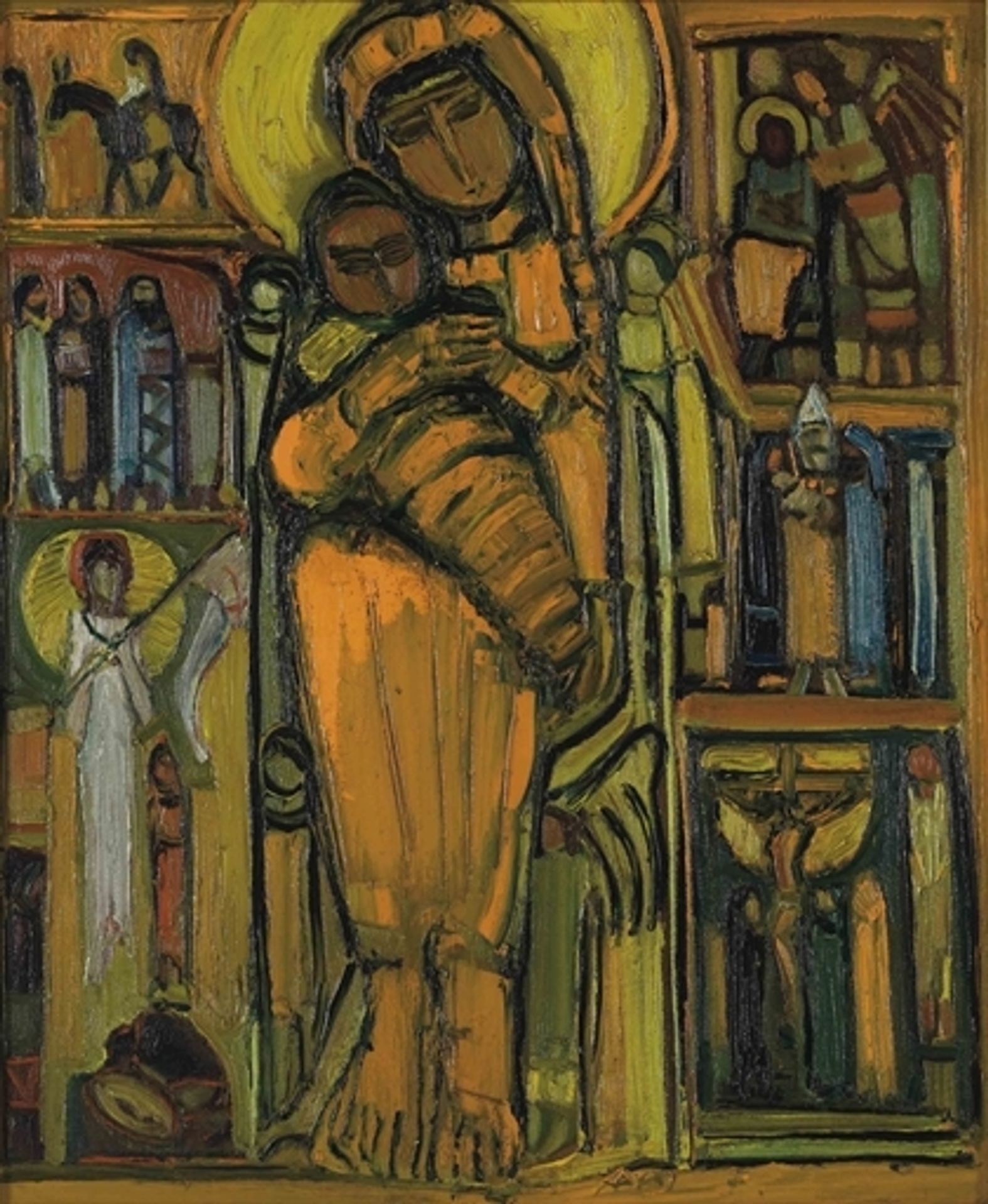 Madonna and Child by Paul Guiragossian