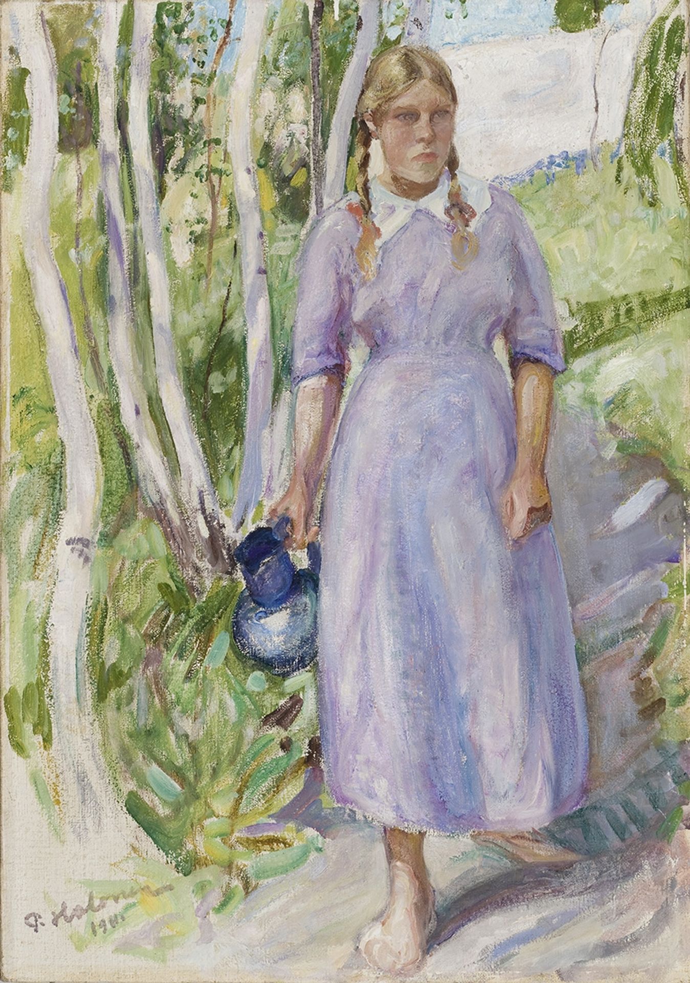 Carrying Water by Pekka Halonen