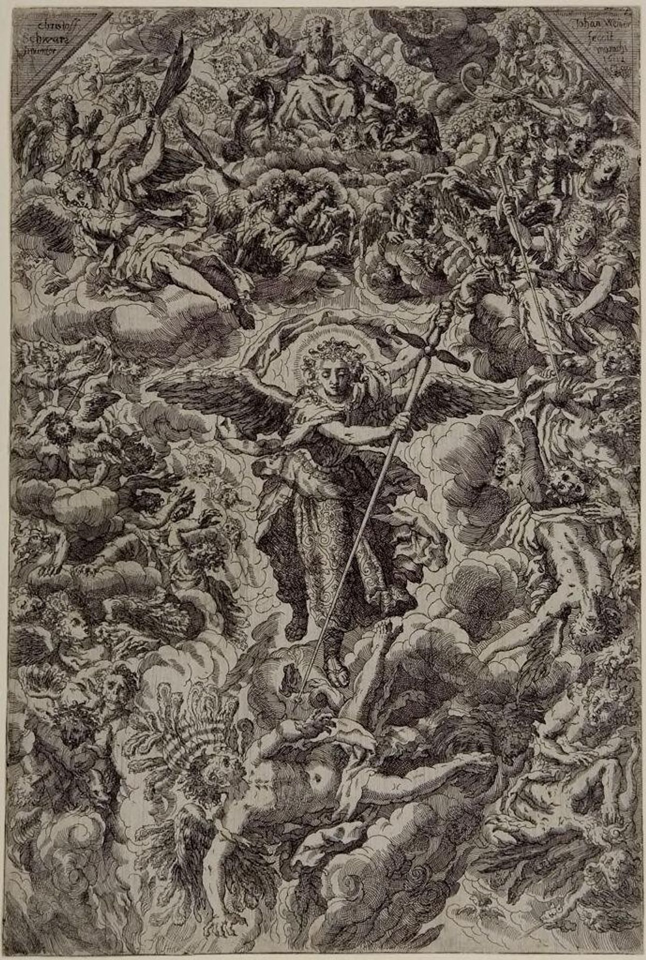 Fall of the Rebel Angels by Hans Johann Weiner