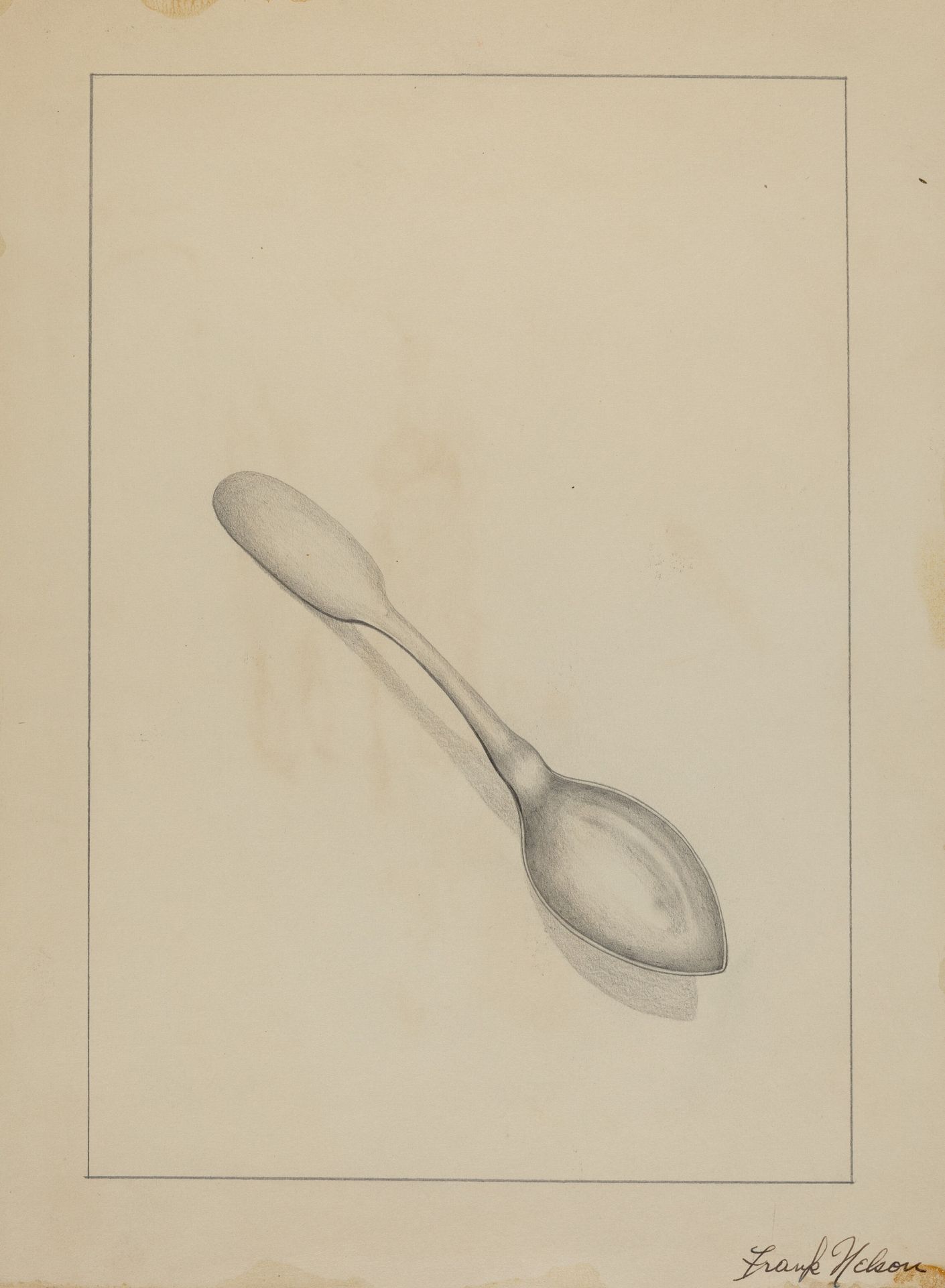 Silver Teaspoon by Frank Nelson