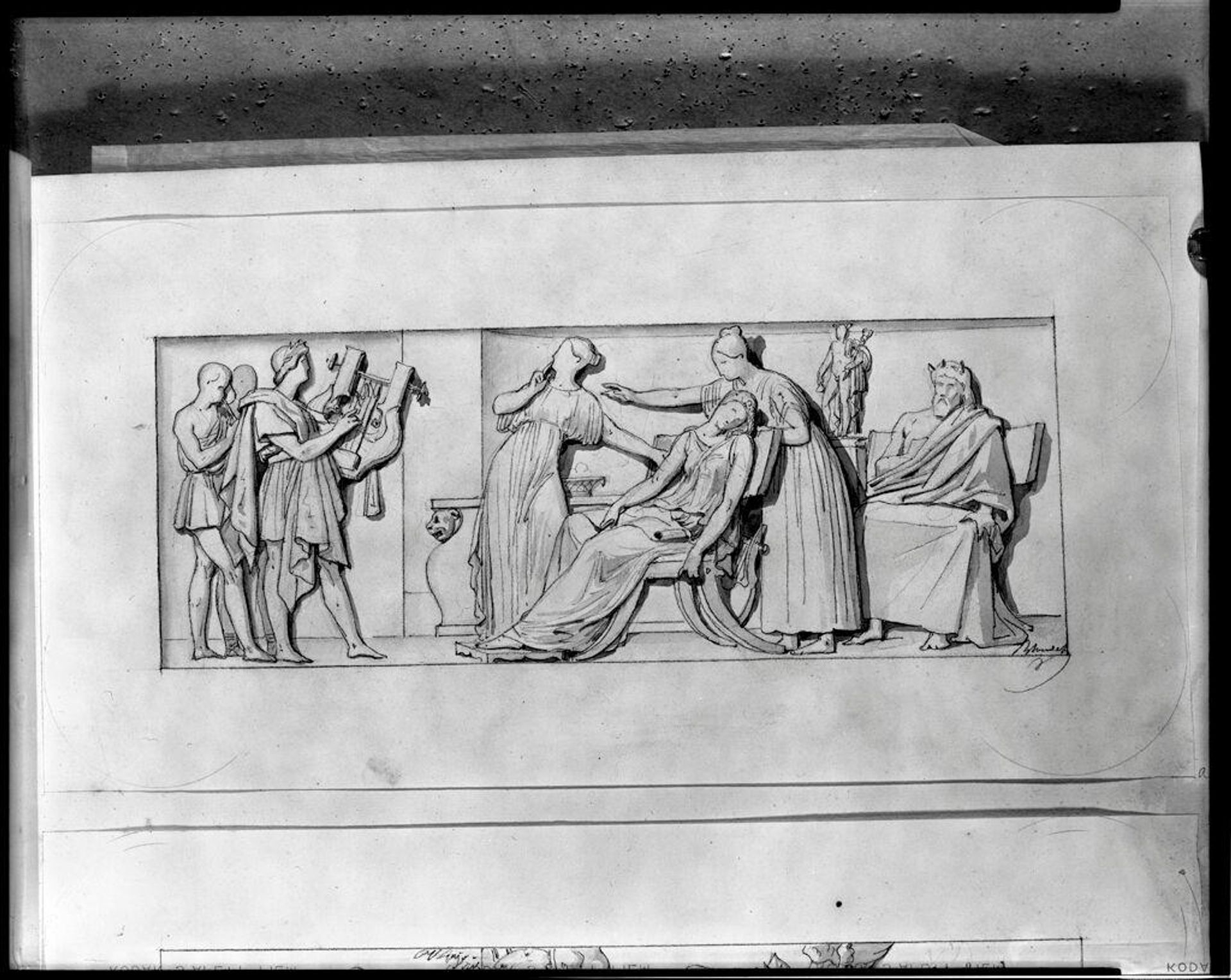 Hecuba Swooning by Merry Joseph Blondel