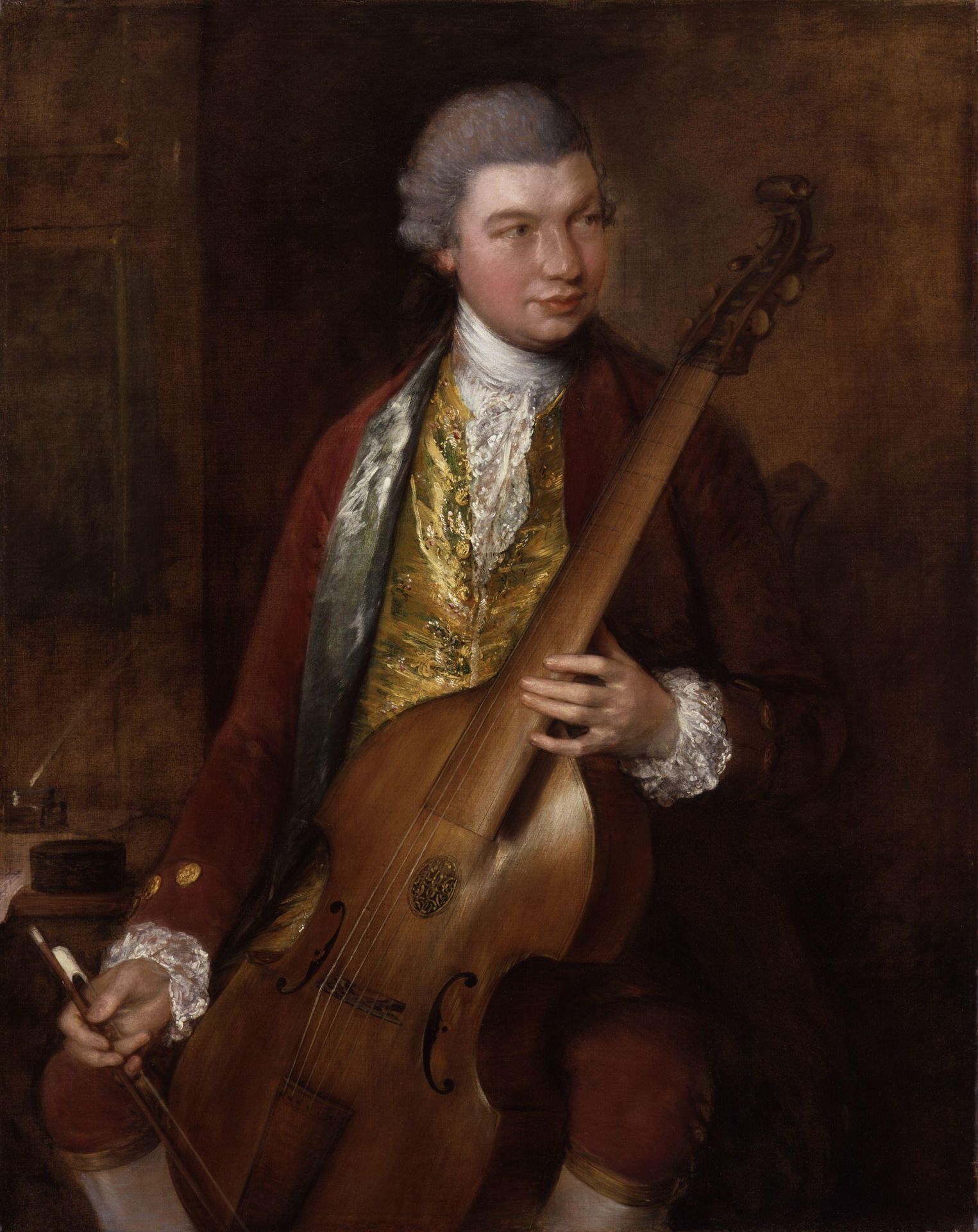 Carl Friedrich Abel by Thomas Gainsborough