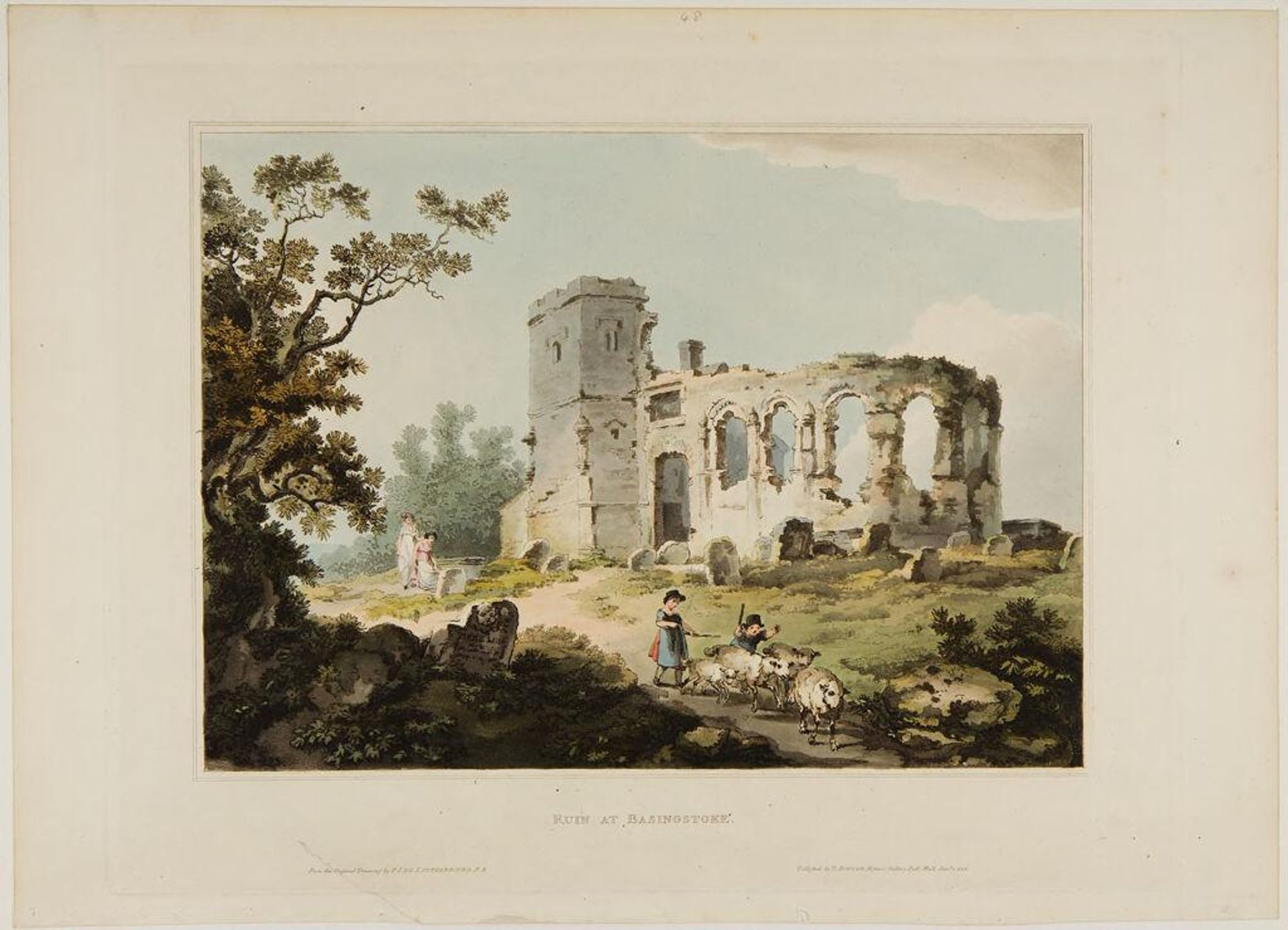 Ruin at Basingstoke by William Pickett